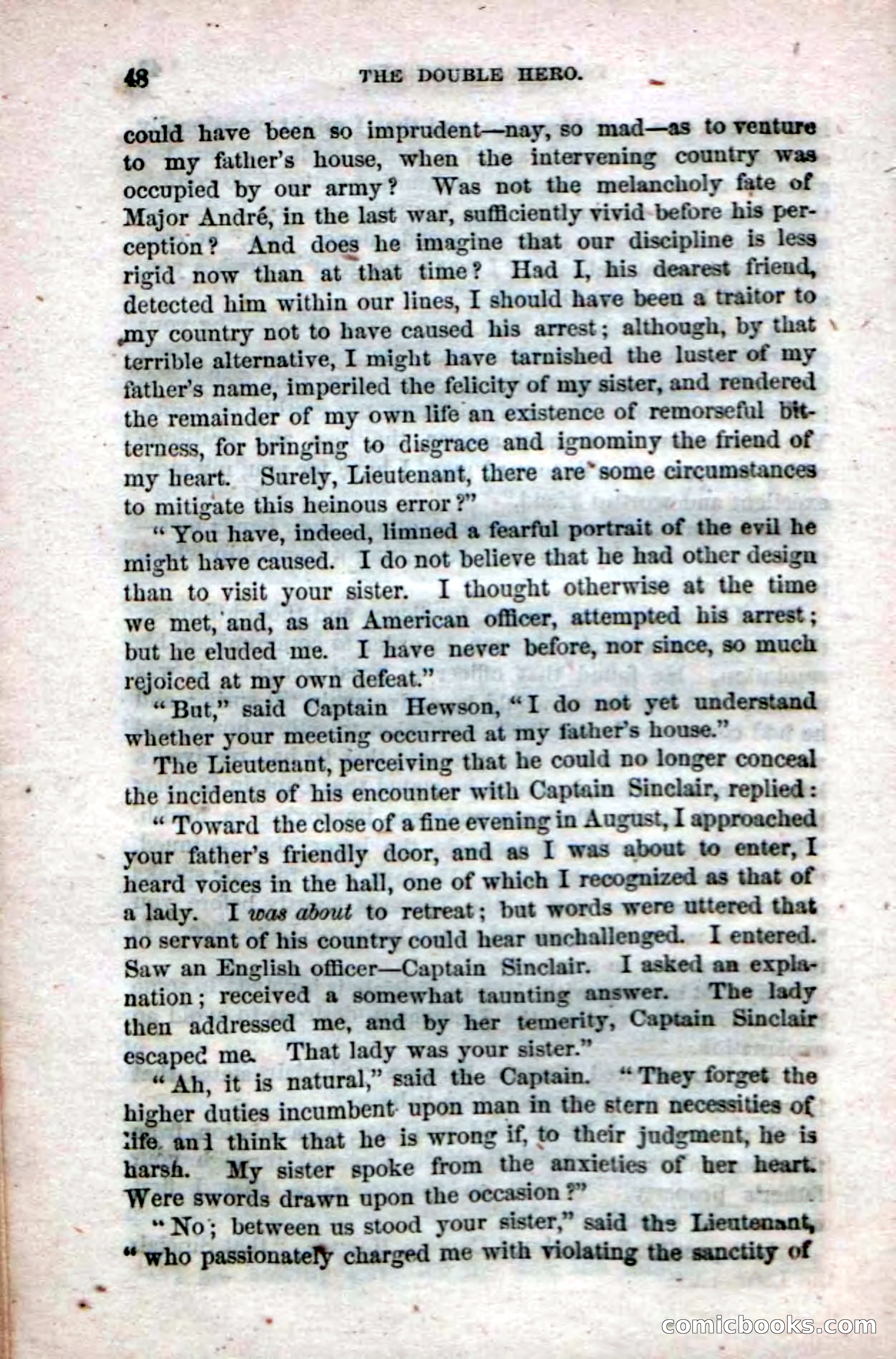 The Double Hero: A Tale of Sea and Land, During the War of 1812 — page 50 of 108
