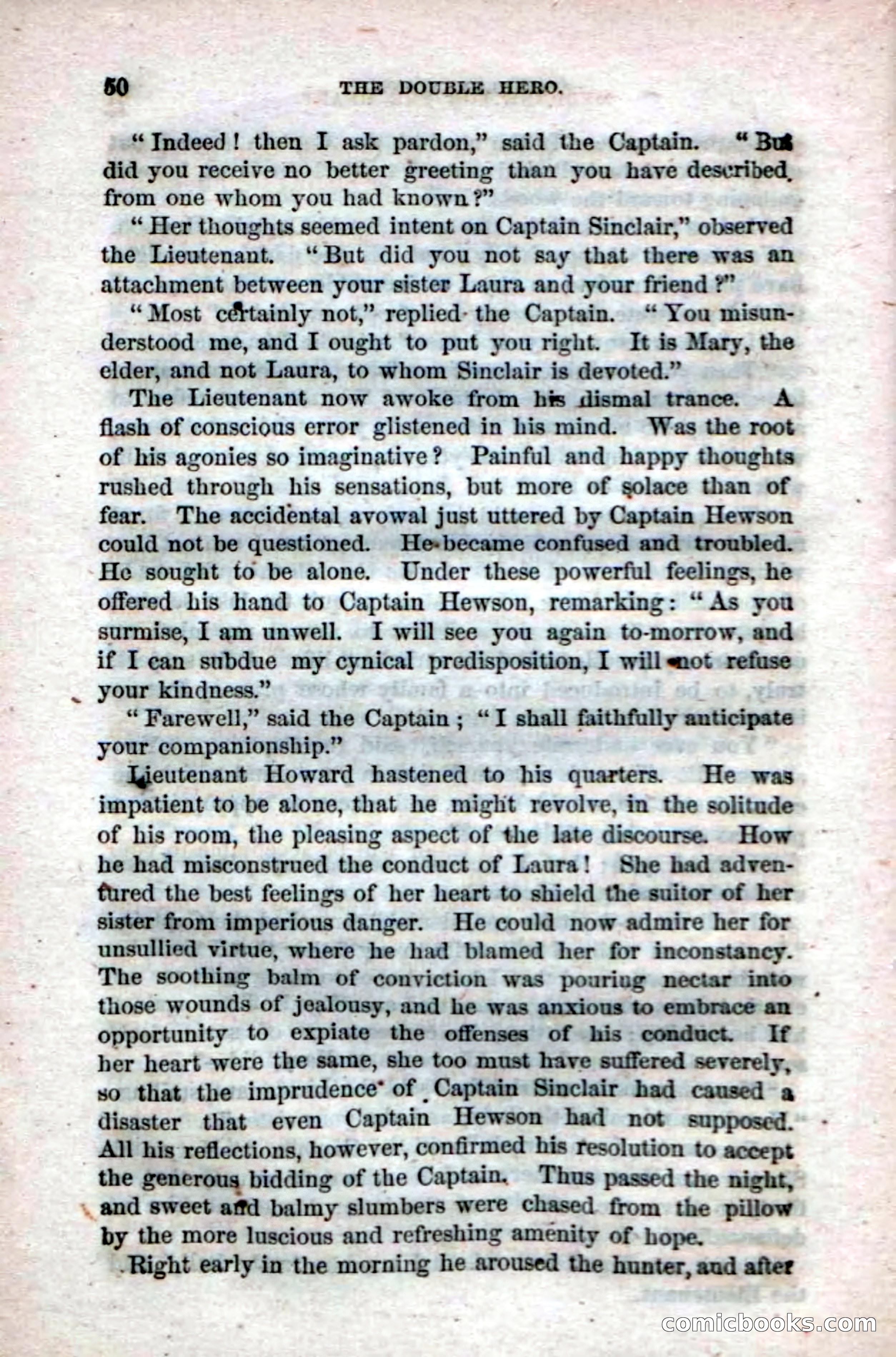 The Double Hero: A Tale of Sea and Land, During the War of 1812 — page 52 of 108