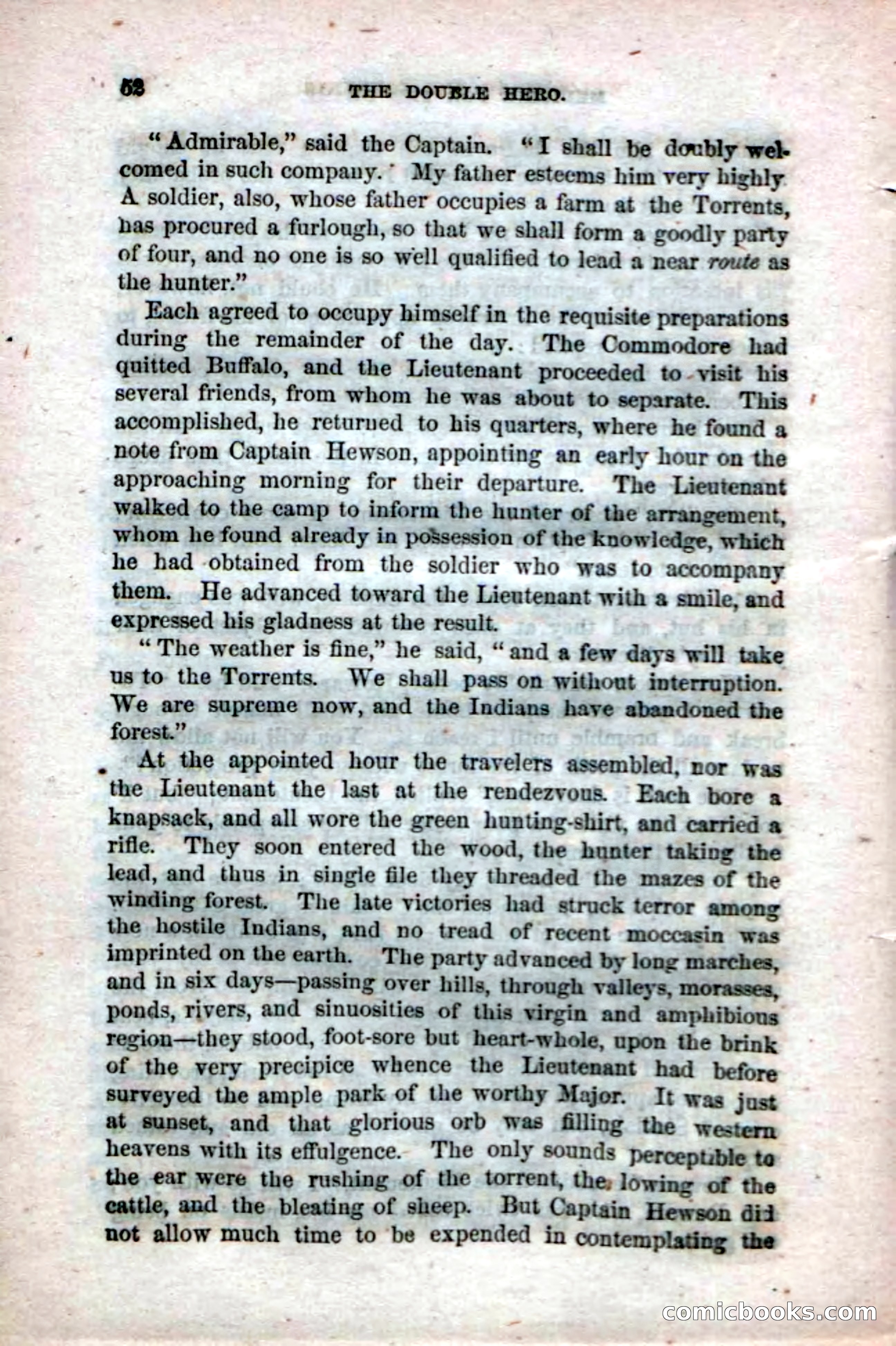 The Double Hero: A Tale of Sea and Land, During the War of 1812 — page 54 of 108