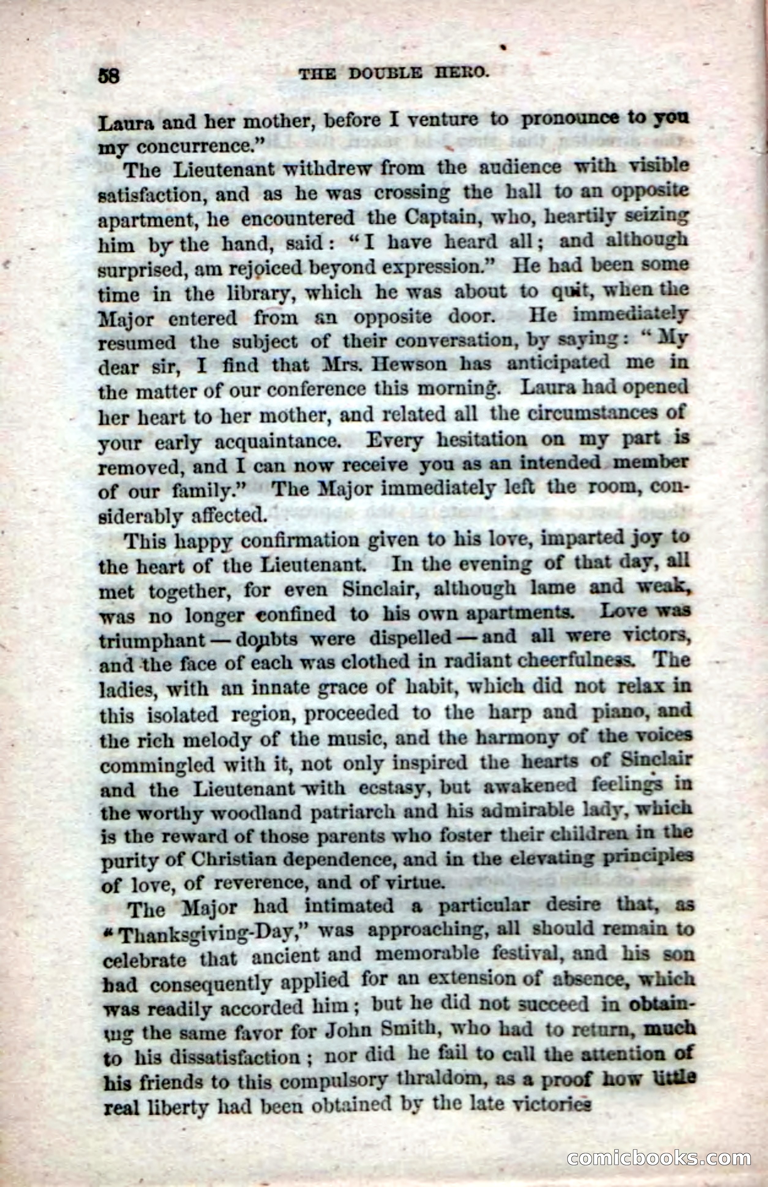 The Double Hero: A Tale of Sea and Land, During the War of 1812 — page 60 of 108