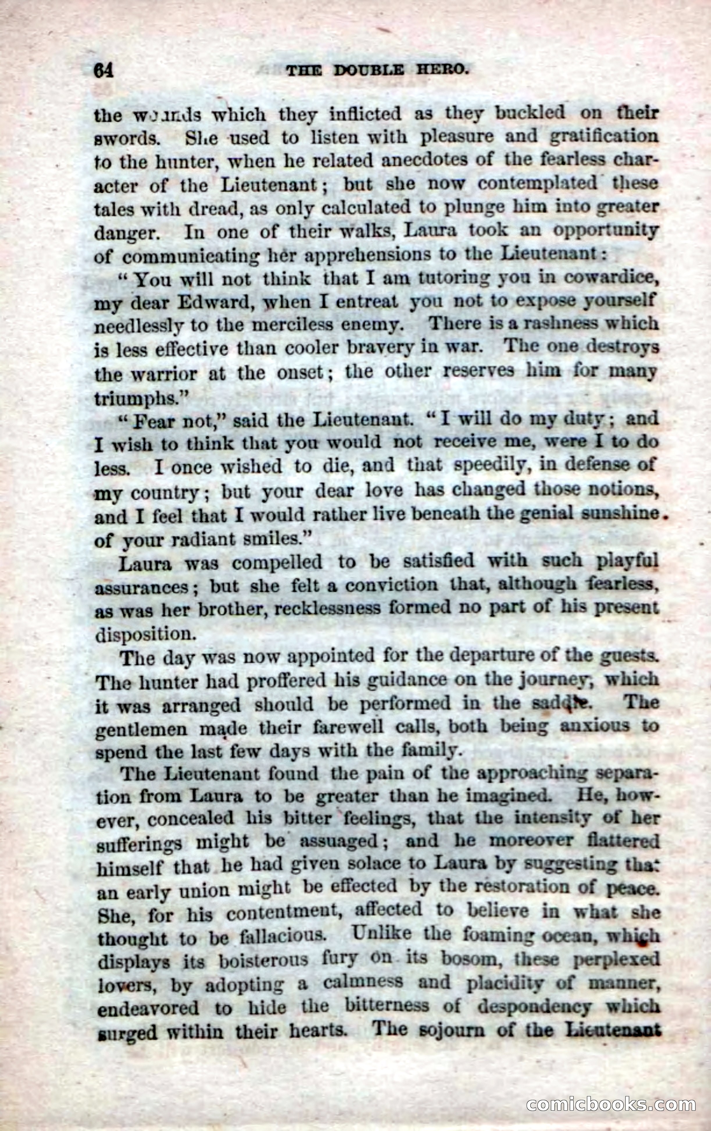 The Double Hero: A Tale of Sea and Land, During the War of 1812 — page 66 of 108