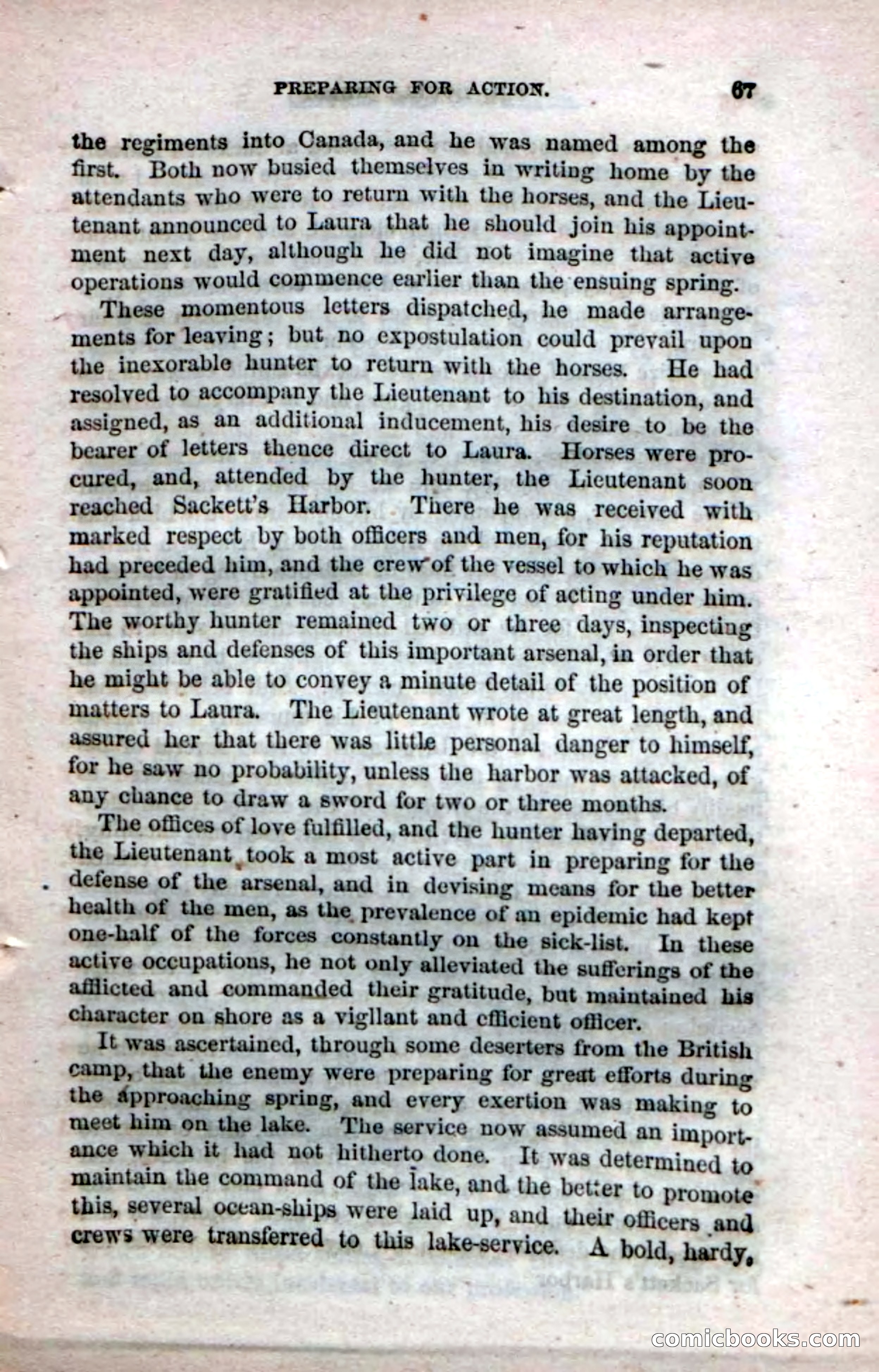 The Double Hero: A Tale of Sea and Land, During the War of 1812 — page 69 of 108