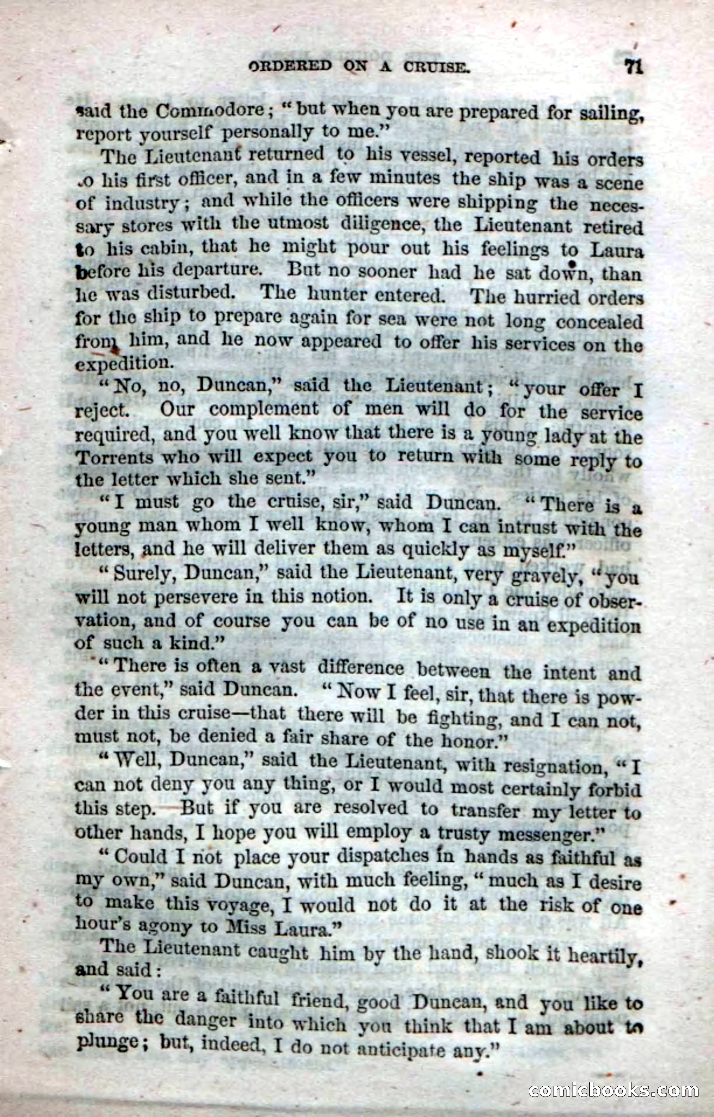 The Double Hero: A Tale of Sea and Land, During the War of 1812 — page 73 of 108