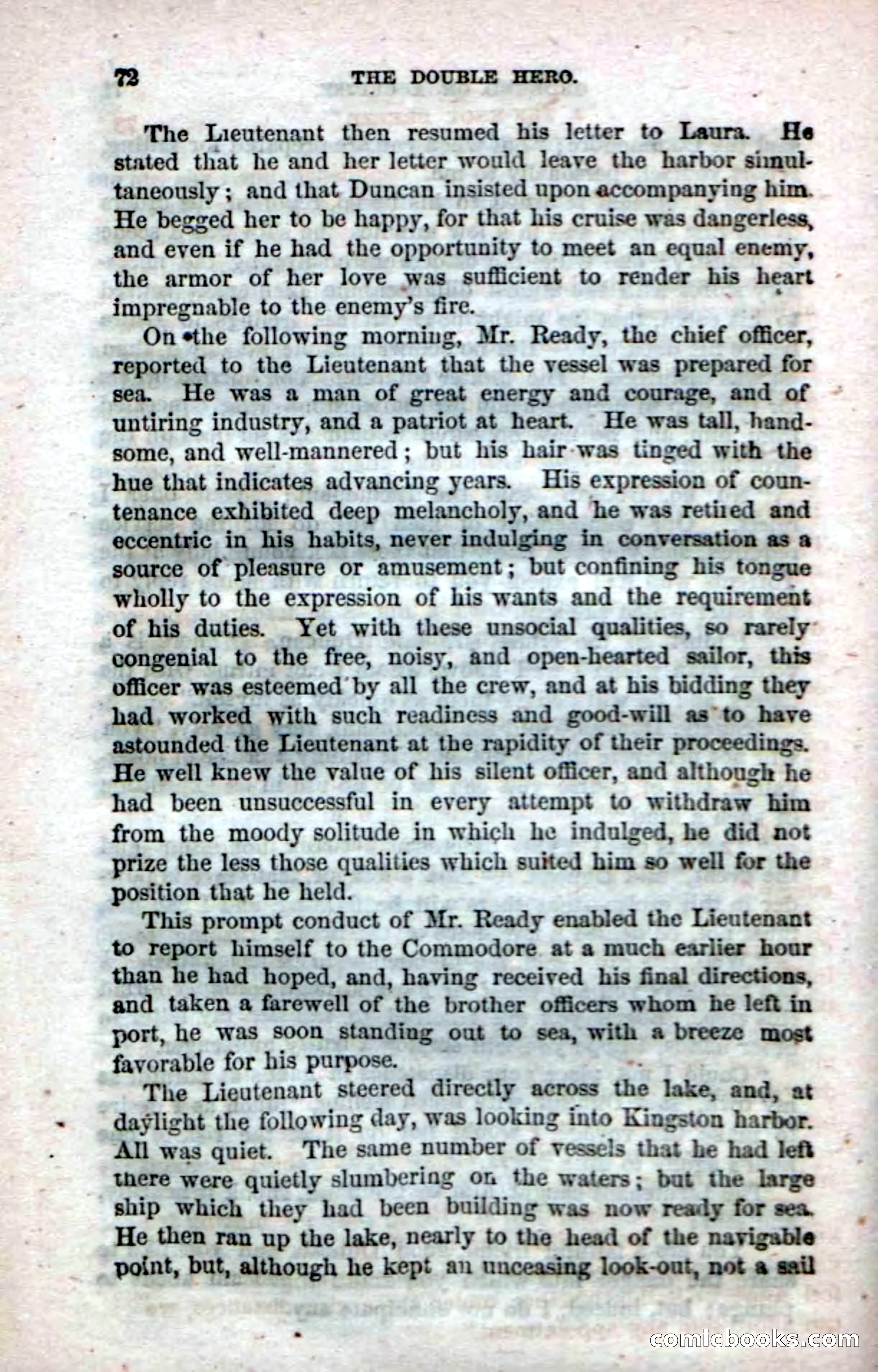 The Double Hero: A Tale of Sea and Land, During the War of 1812 — page 74 of 108