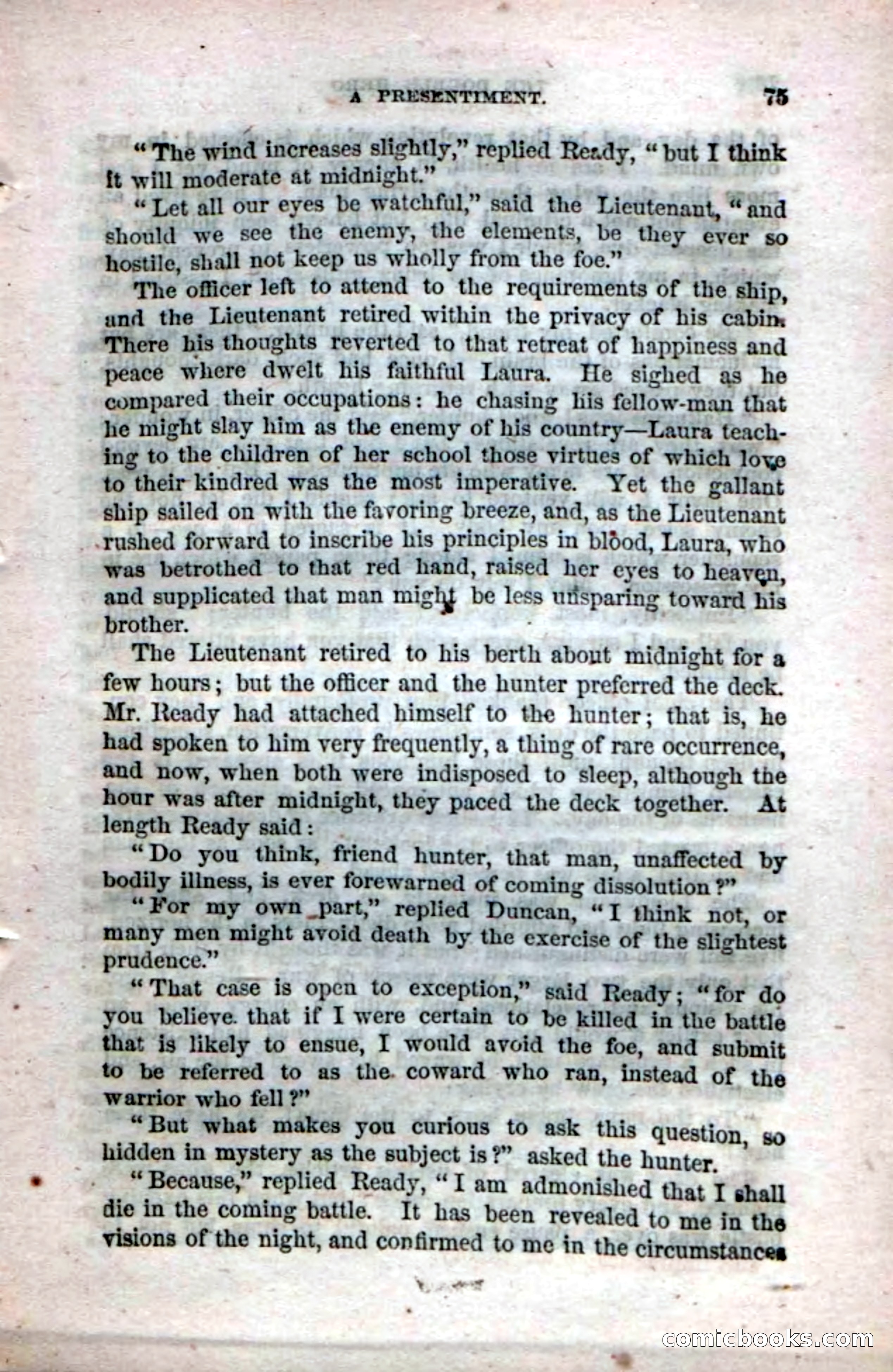 The Double Hero: A Tale of Sea and Land, During the War of 1812 — page 77 of 108