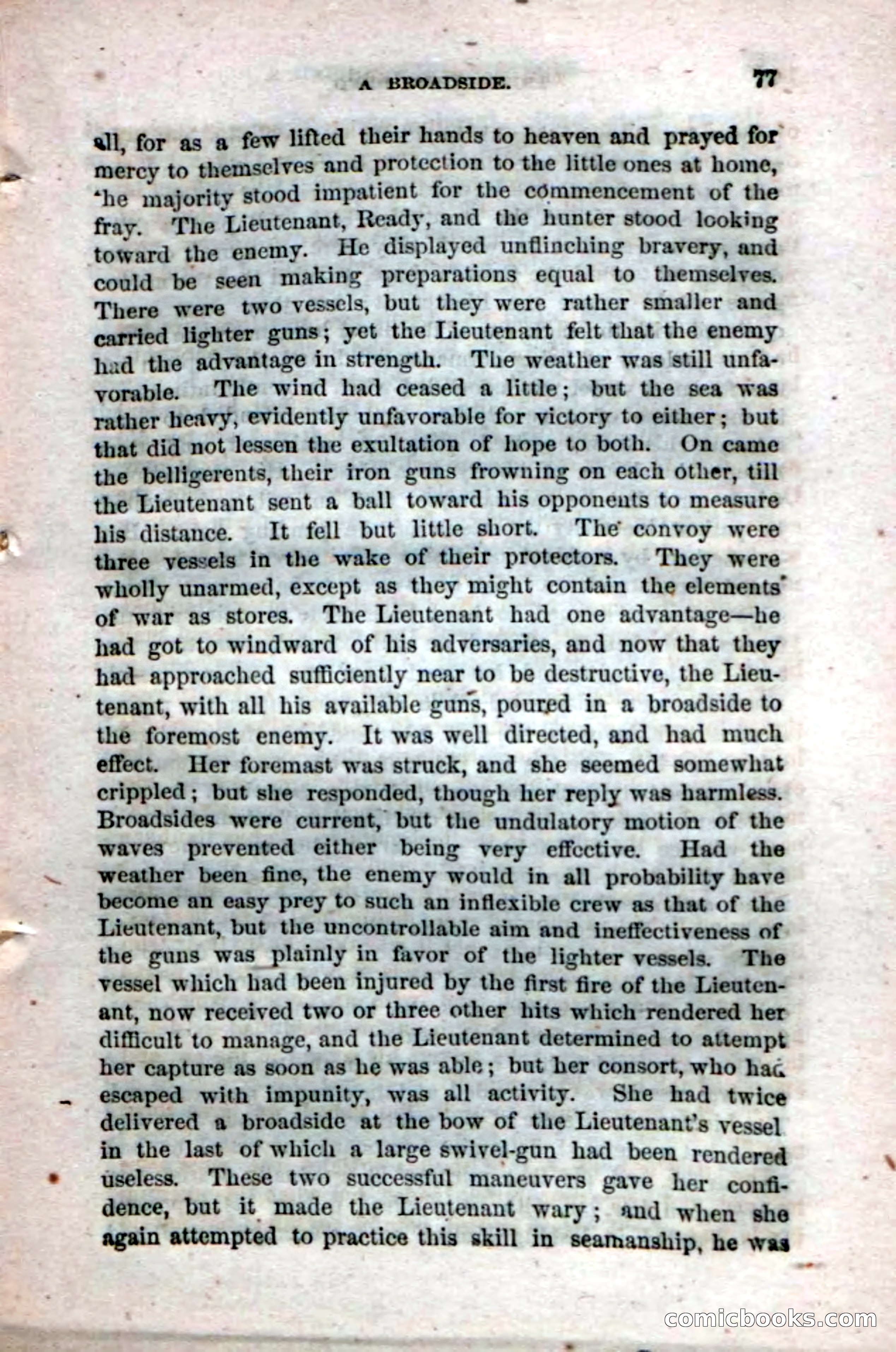 The Double Hero: A Tale of Sea and Land, During the War of 1812 — page 79 of 108