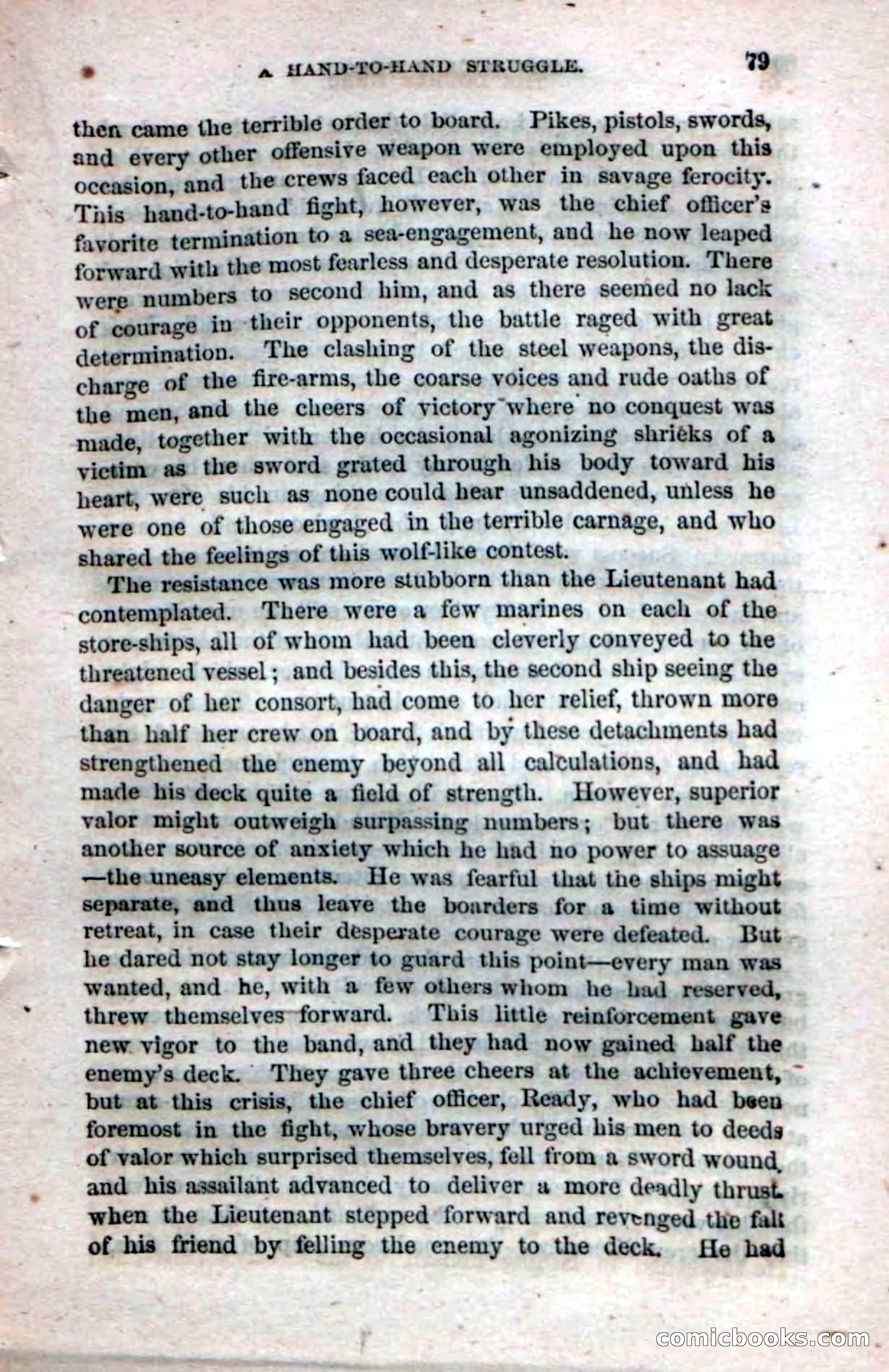 The Double Hero: A Tale of Sea and Land, During the War of 1812 — page 81 of 108