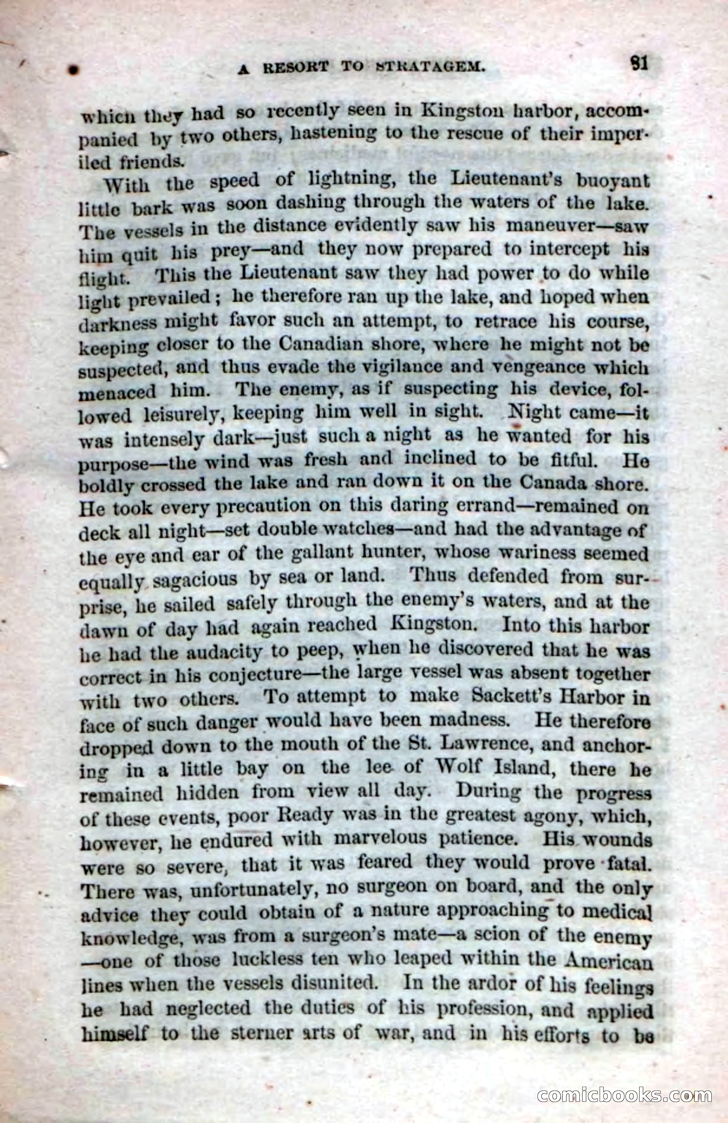 The Double Hero: A Tale of Sea and Land, During the War of 1812 — page 83 of 108