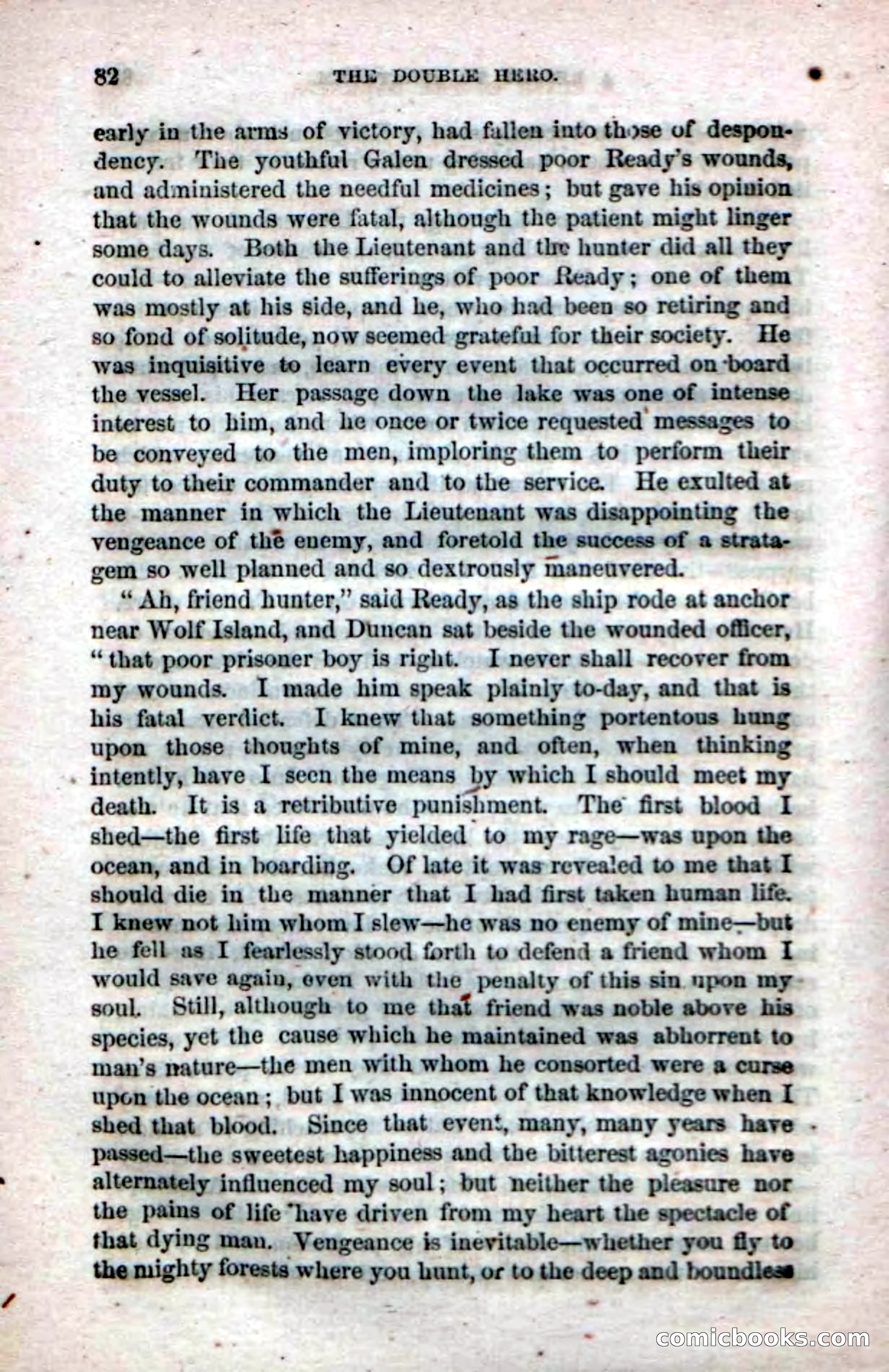 The Double Hero: A Tale of Sea and Land, During the War of 1812 — page 84 of 108