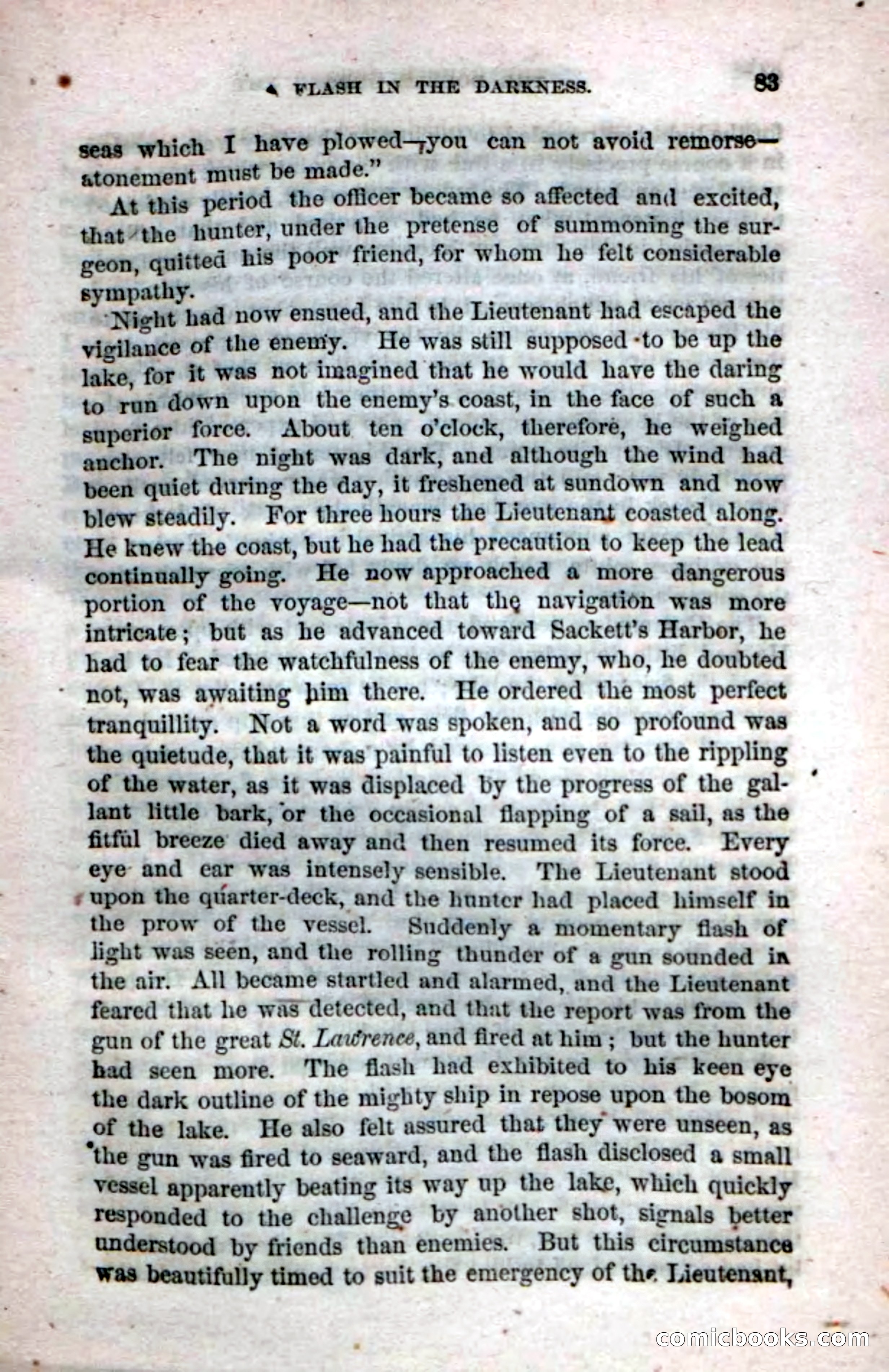 The Double Hero: A Tale of Sea and Land, During the War of 1812 — page 85 of 108