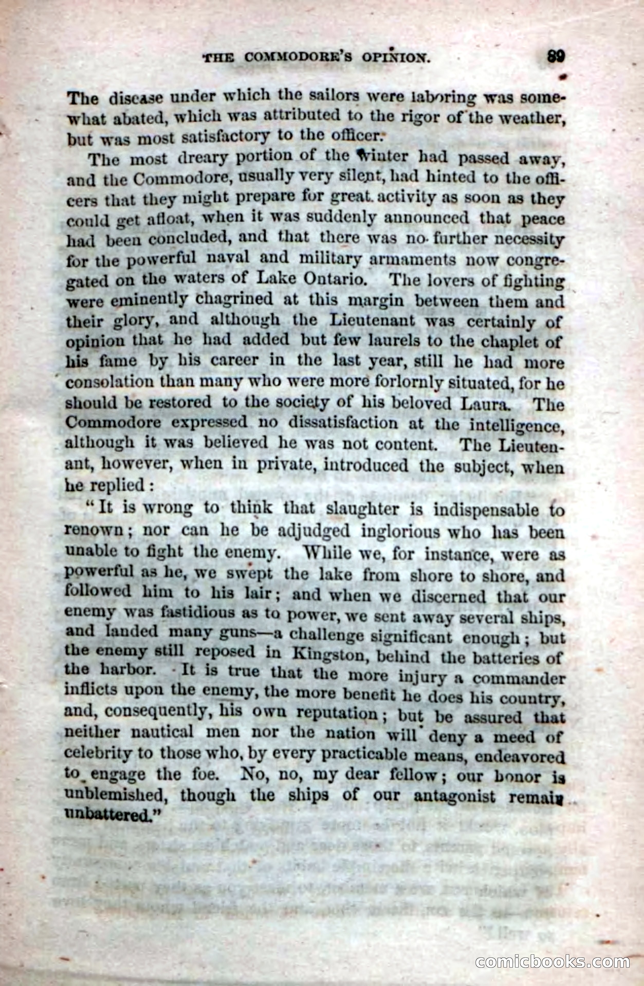 The Double Hero: A Tale of Sea and Land, During the War of 1812 — page 91 of 108