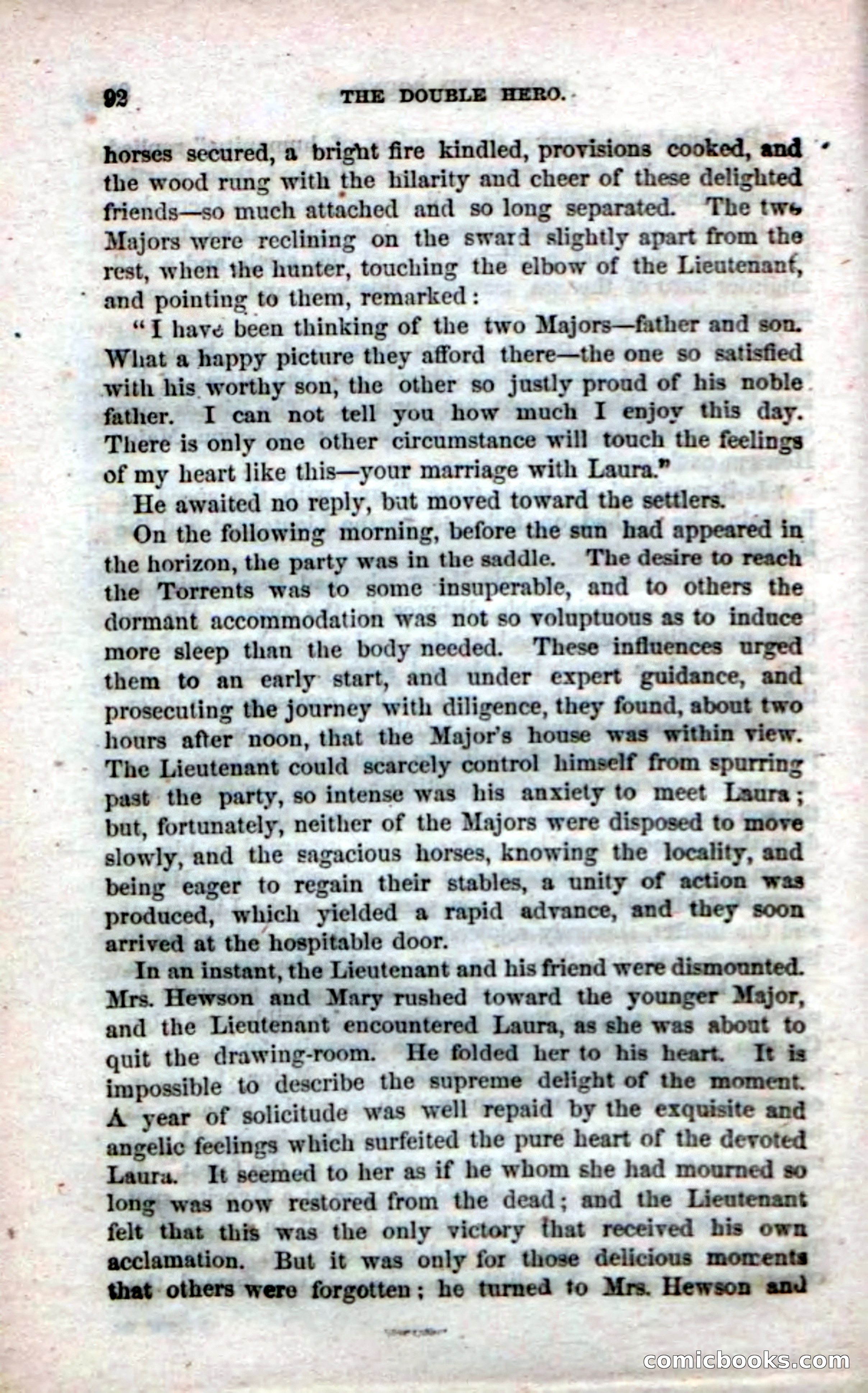 The Double Hero: A Tale of Sea and Land, During the War of 1812 — page 94 of 108