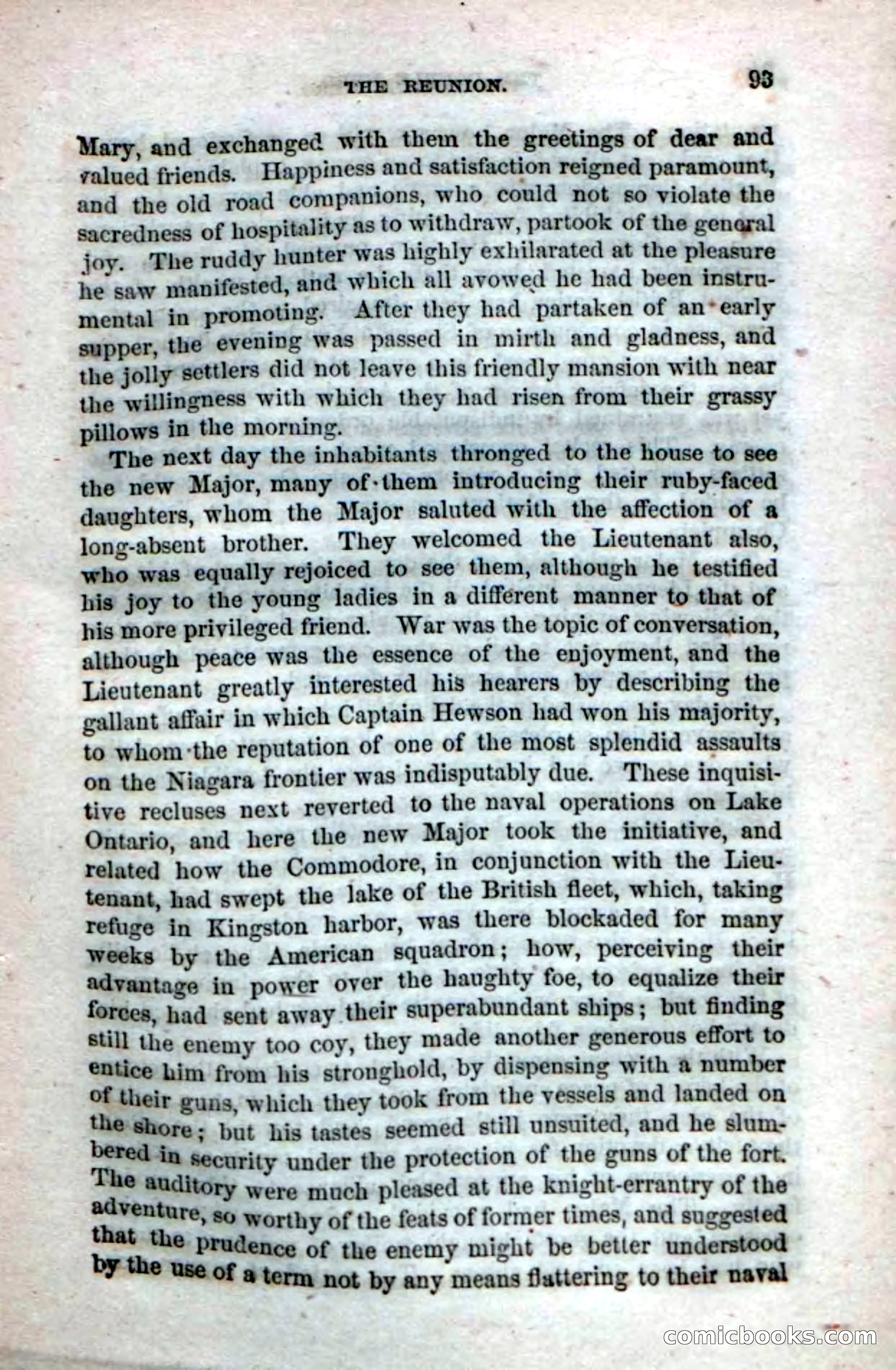 The Double Hero: A Tale of Sea and Land, During the War of 1812 — page 95 of 108