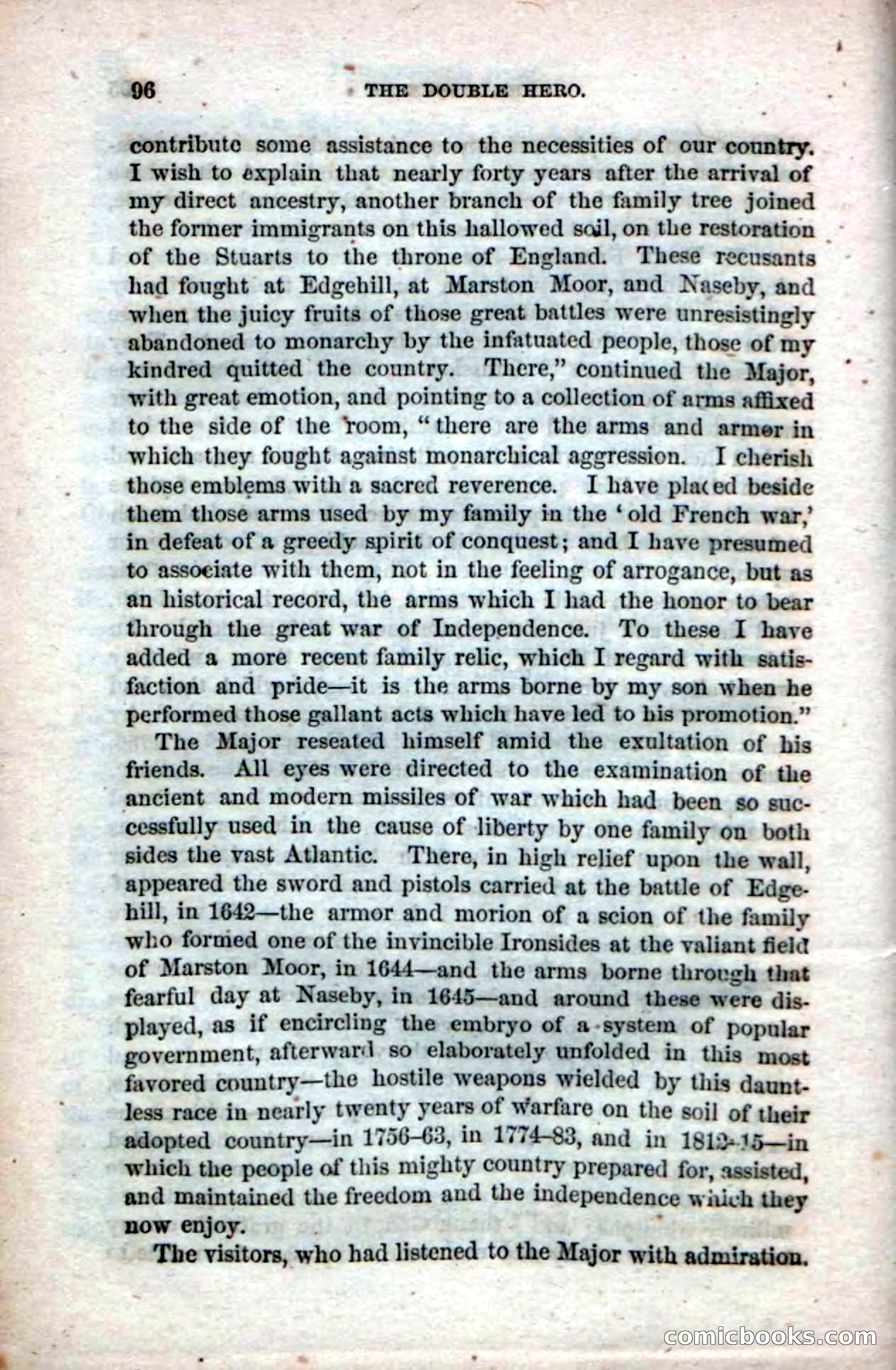 The Double Hero: A Tale of Sea and Land, During the War of 1812 — page 98 of 108
