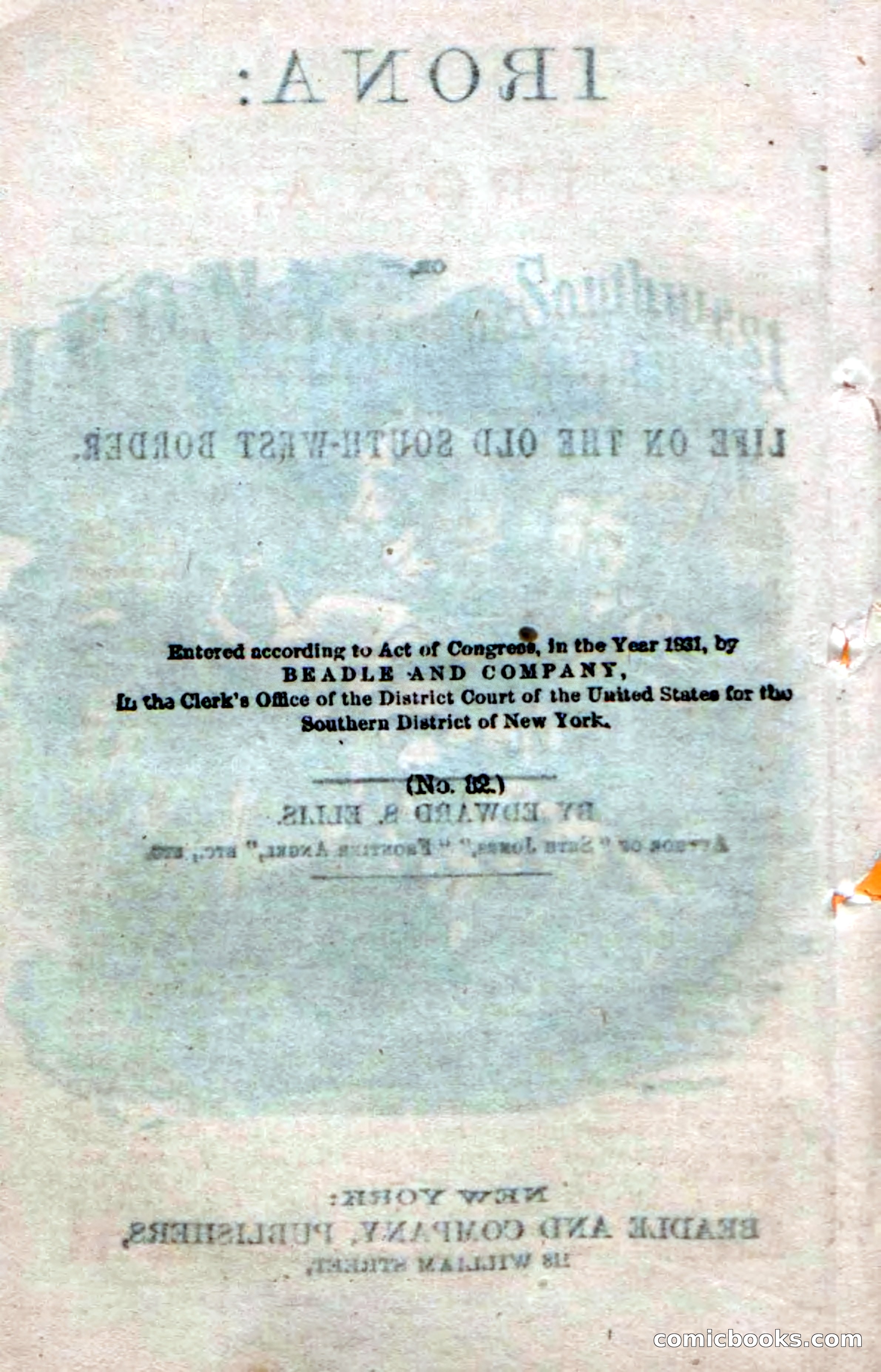 Beadle's Dime Novels No. 32 — page 6 of 100
