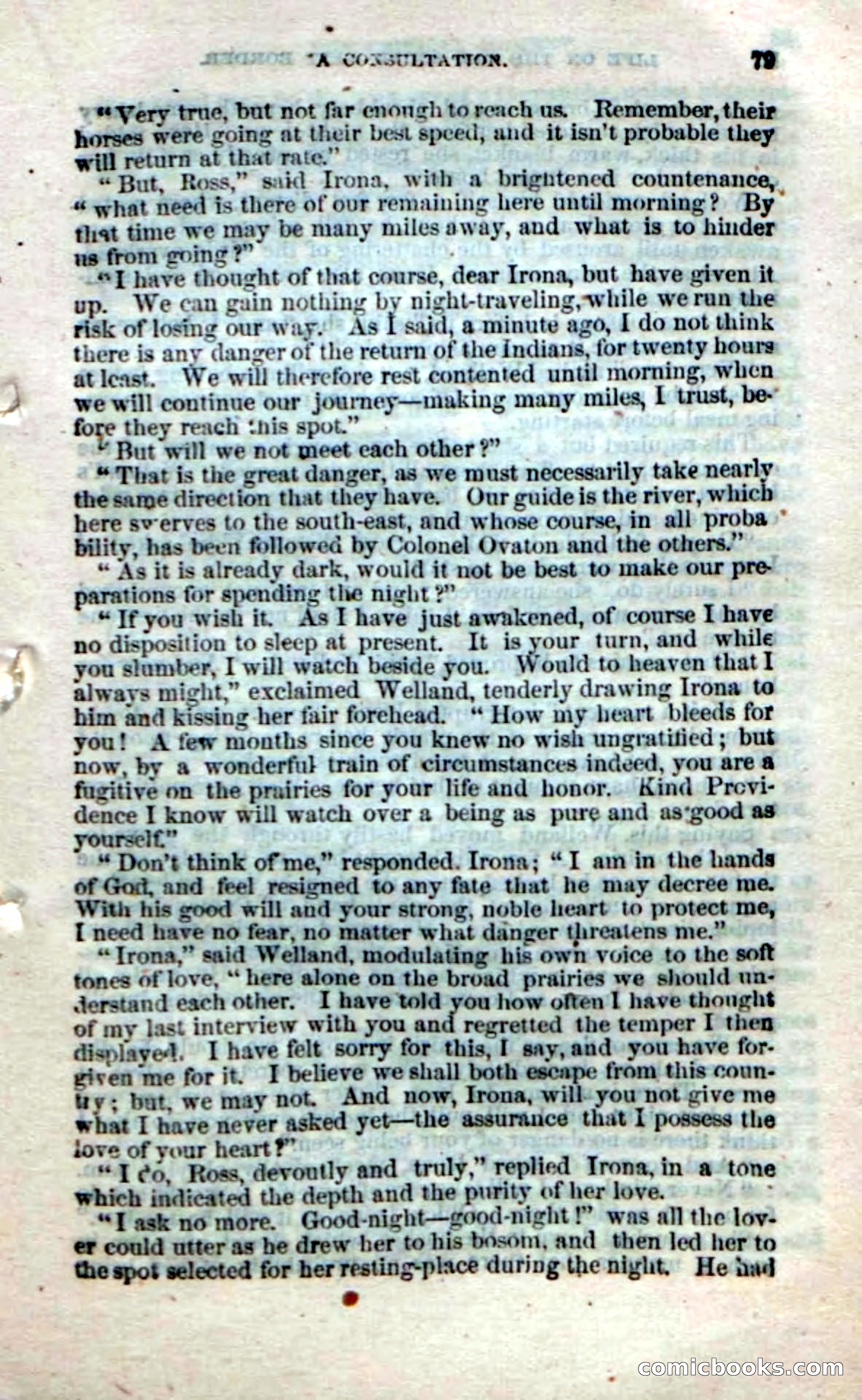 Beadle's Dime Novels No. 32 — page 77 of 100