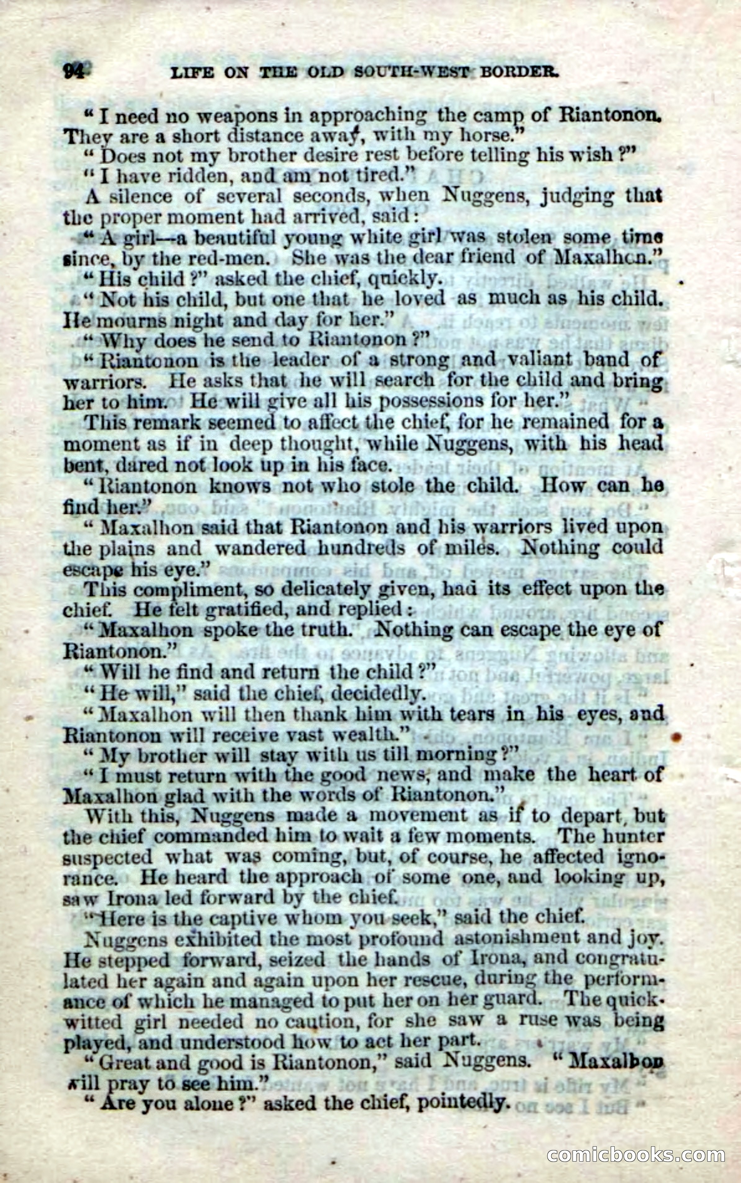 Beadle's Dime Novels No. 32 — page 92 of 100