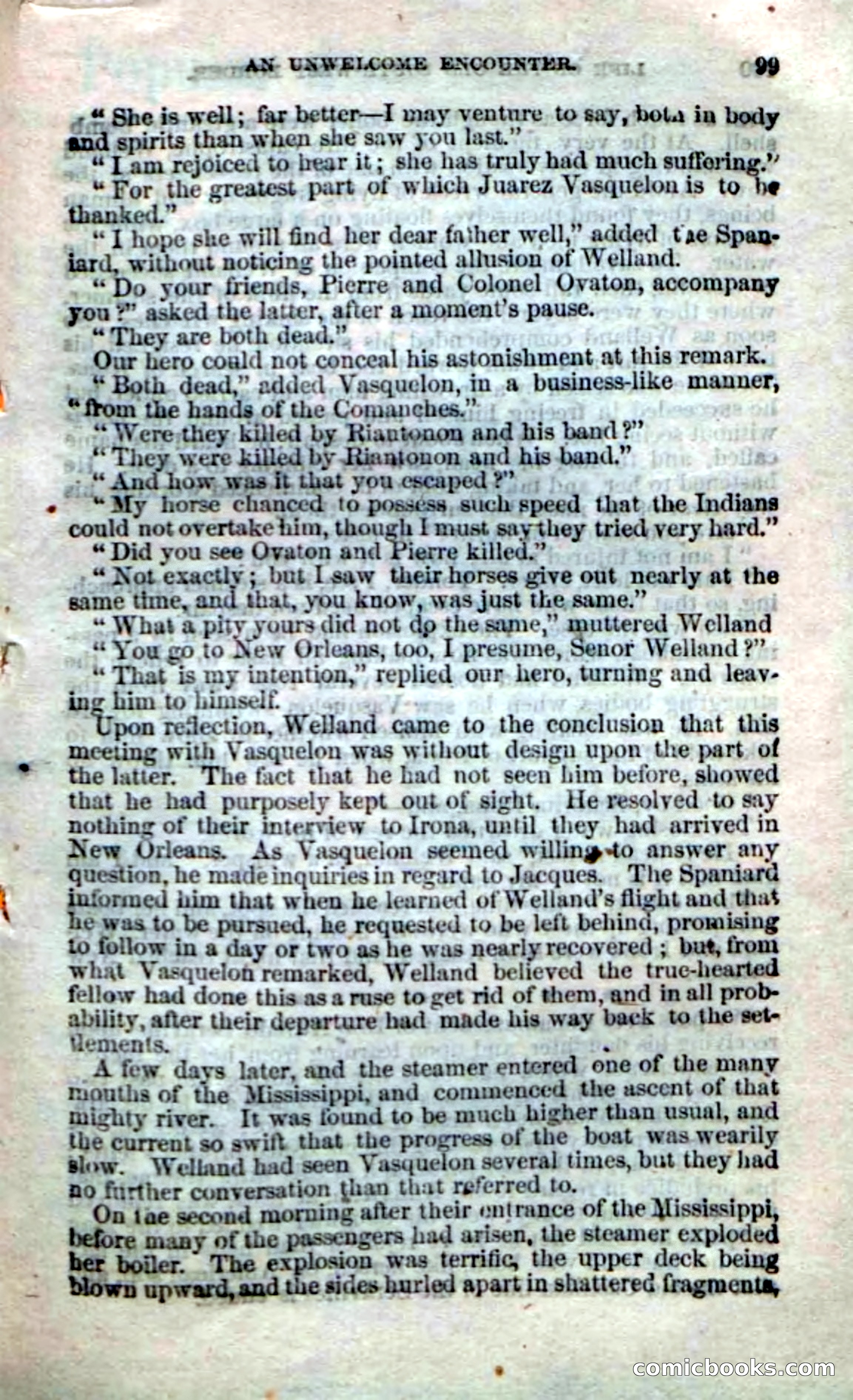 Beadle's Dime Novels No. 32 — page 97 of 100