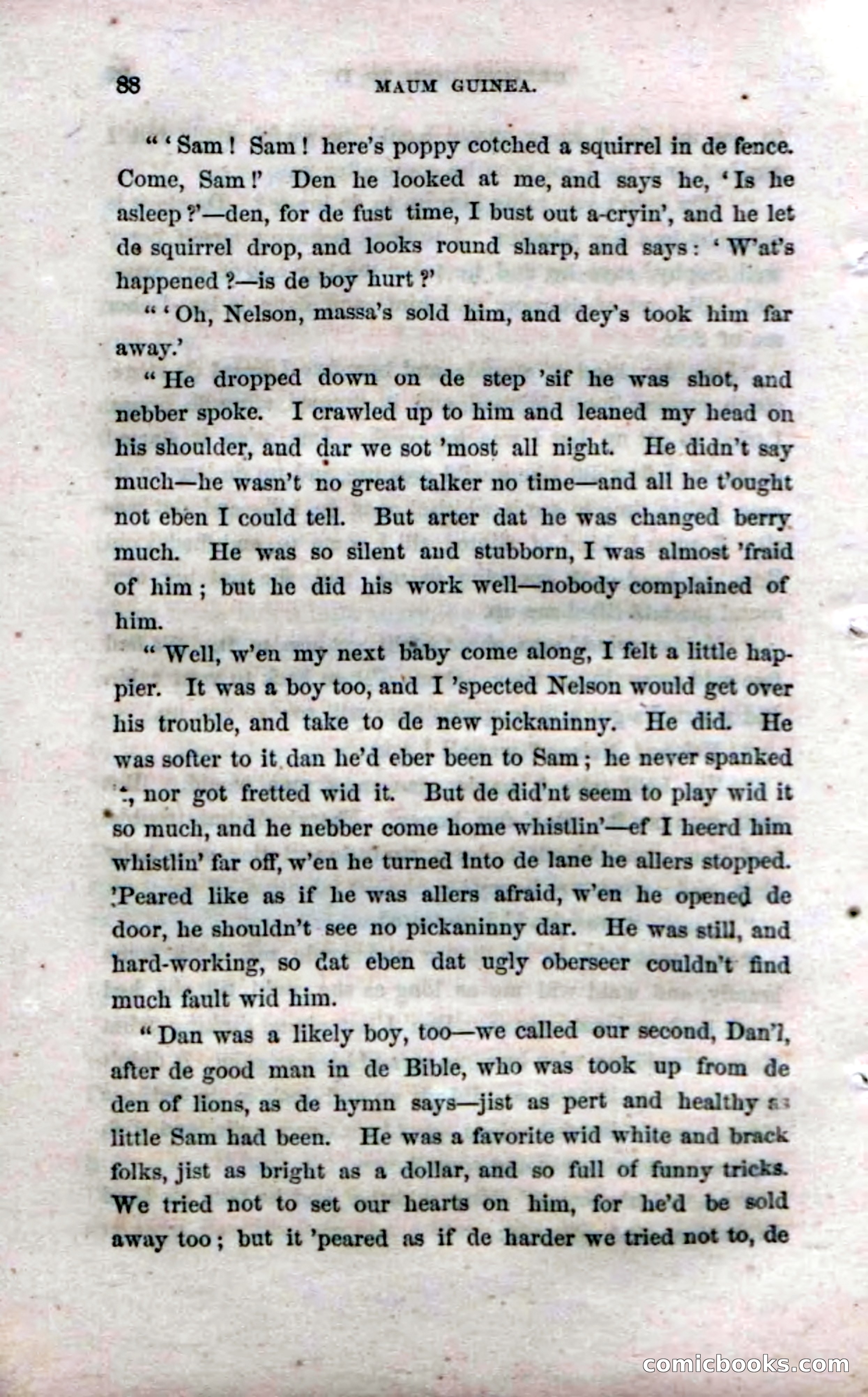 Beadle's Dime Novels No. 33: Maum Guinea and Her Plantation Children — page 96 of 228