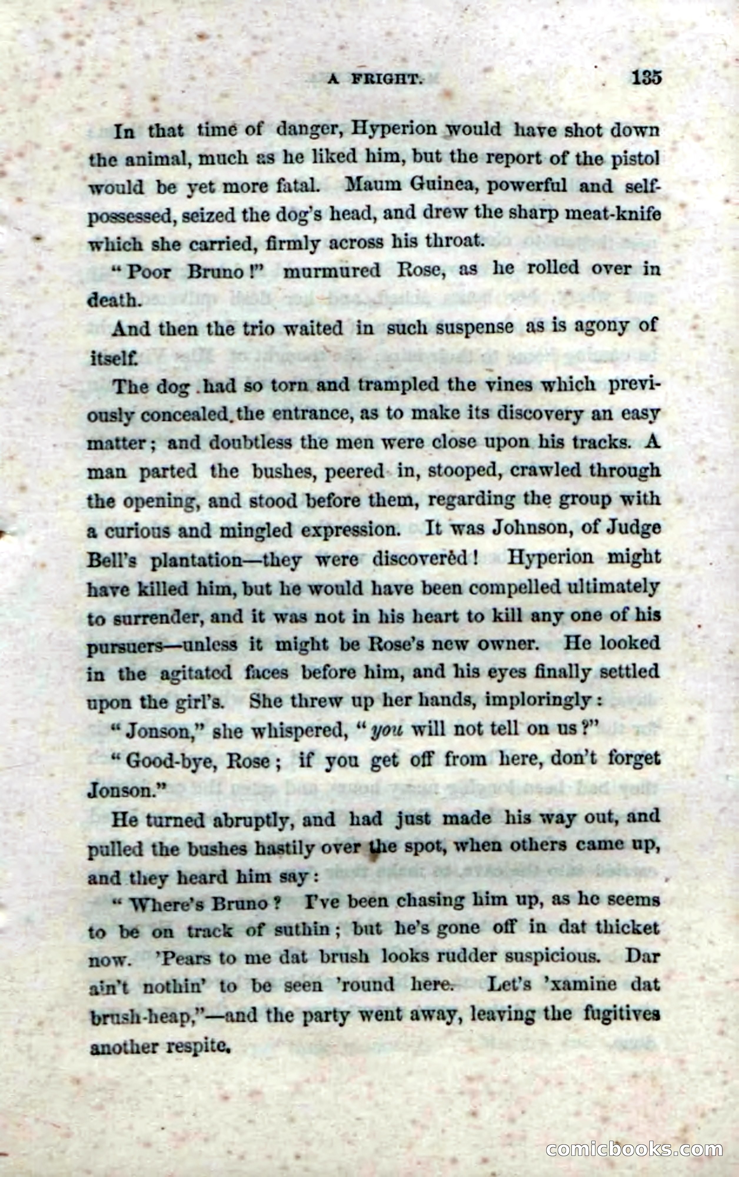 Beadle's Dime Novels No. 33: Maum Guinea and Her Plantation Children — page 145 of 228