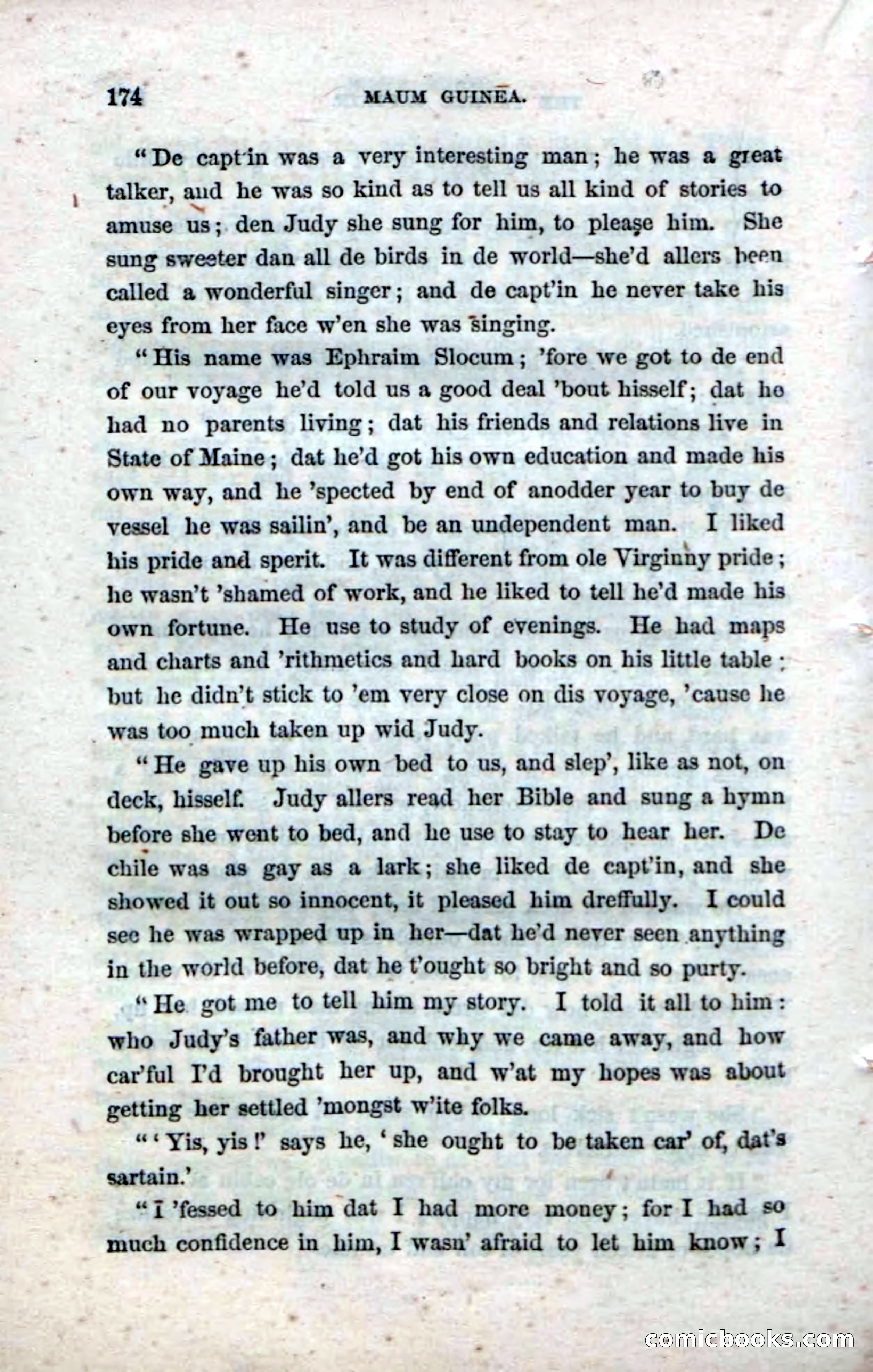 Beadle's Dime Novels No. 33: Maum Guinea and Her Plantation Children — page 184 of 228
