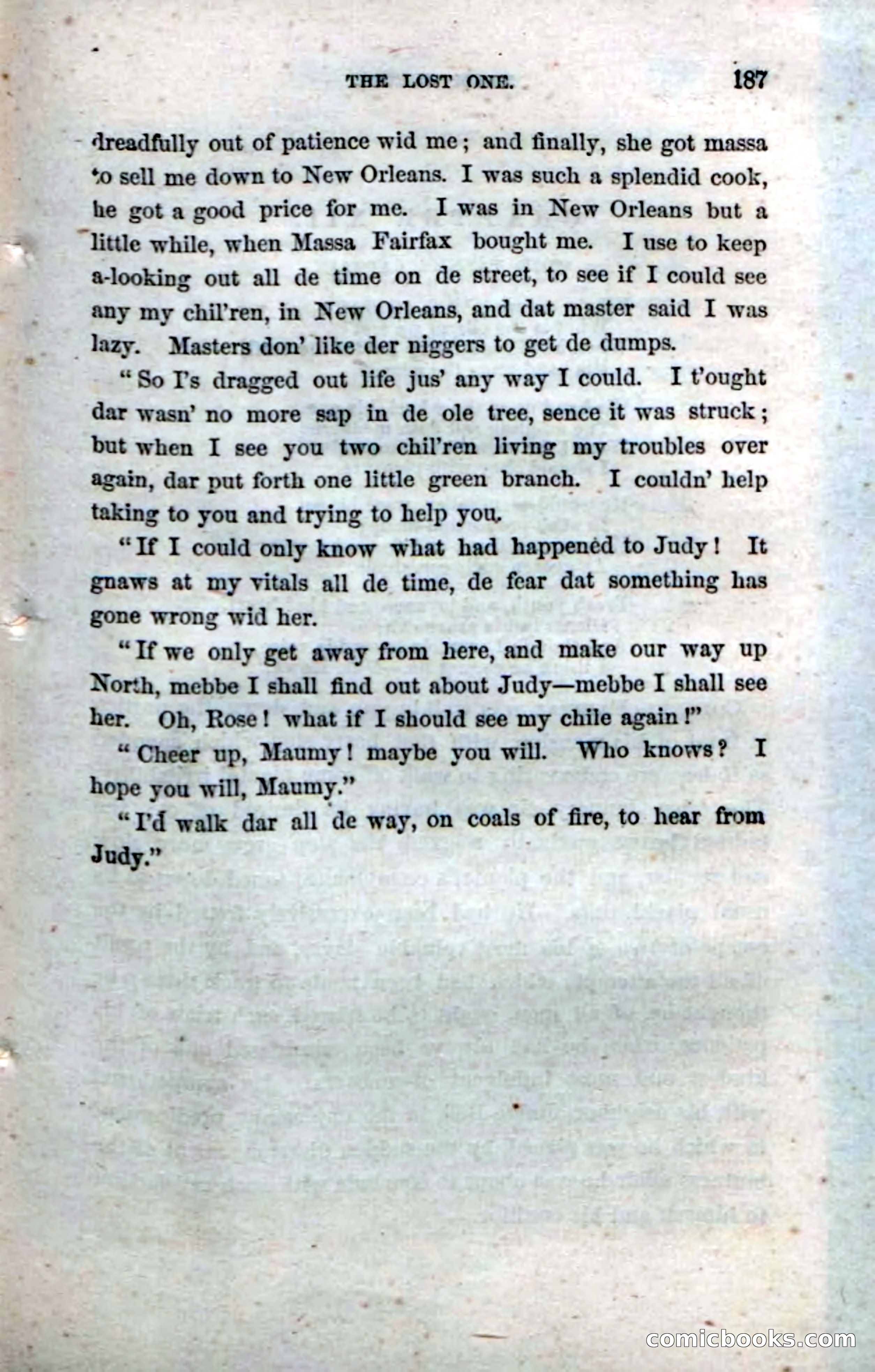 Beadle's Dime Novels No. 33: Maum Guinea and Her Plantation Children — page 197 of 228