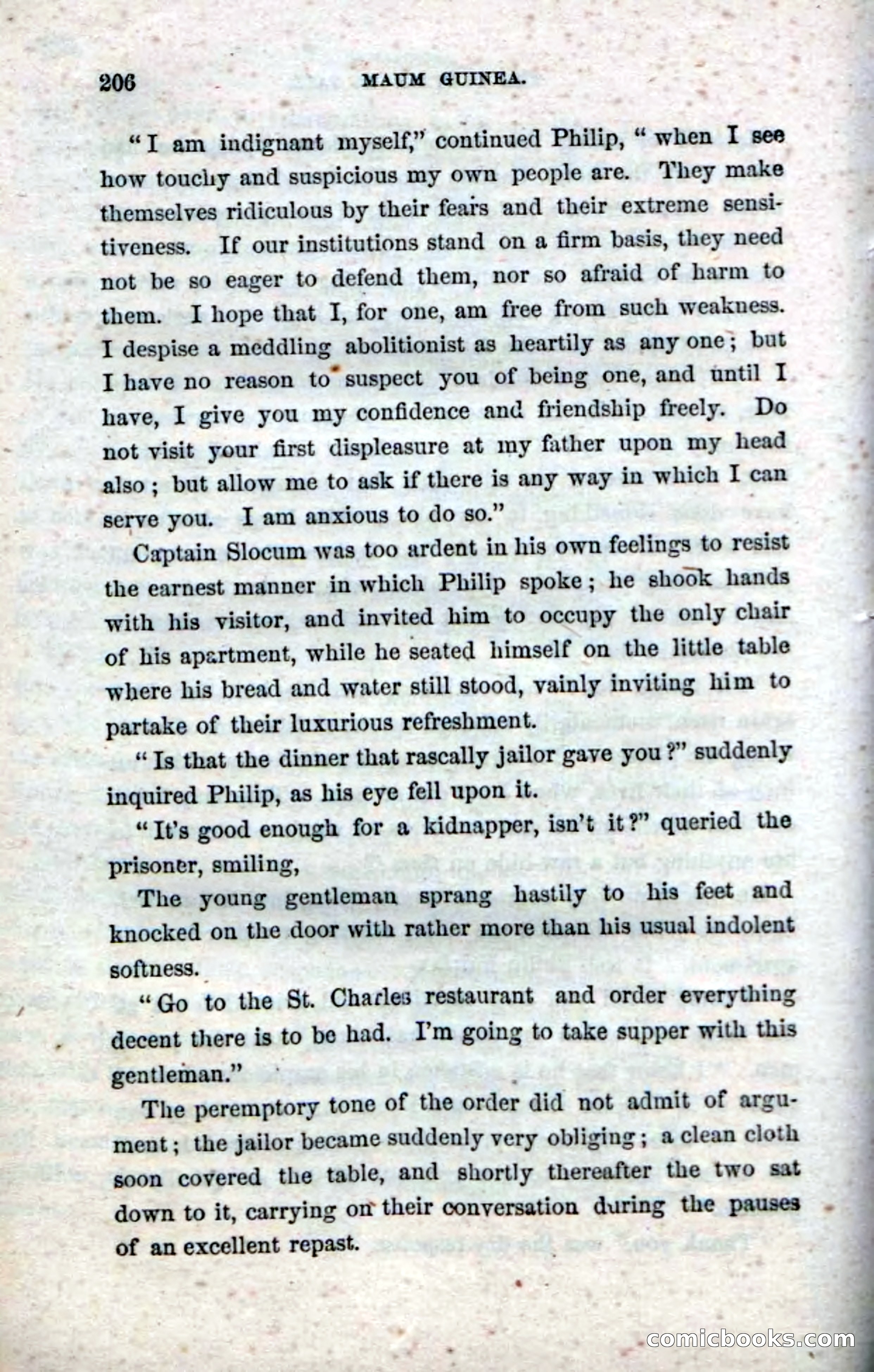 Beadle's Dime Novels No. 33: Maum Guinea and Her Plantation Children — page 216 of 228