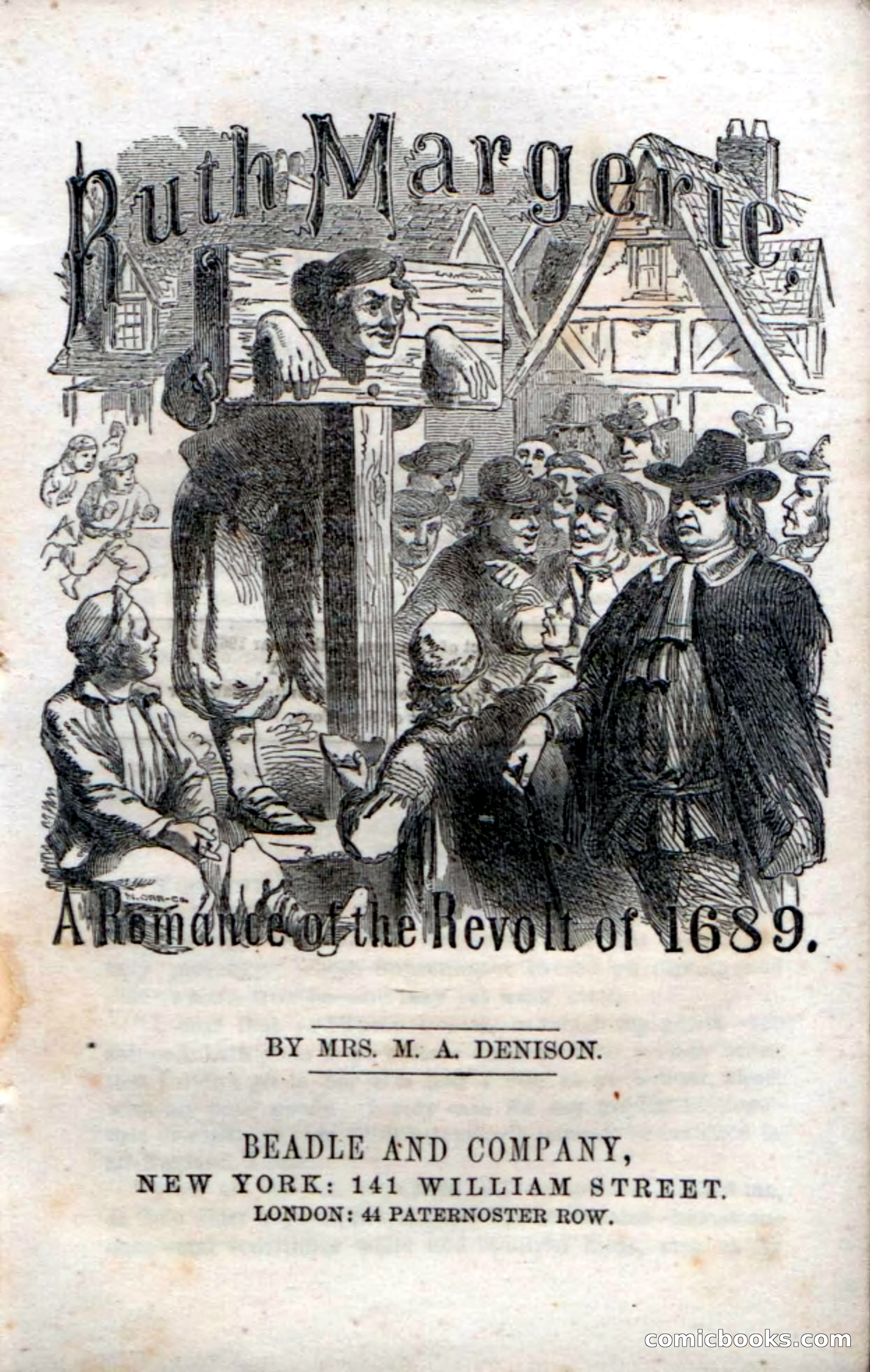 Beadle's Dime Novels, No. 34: Ruth Margerie — page 5 of 113
