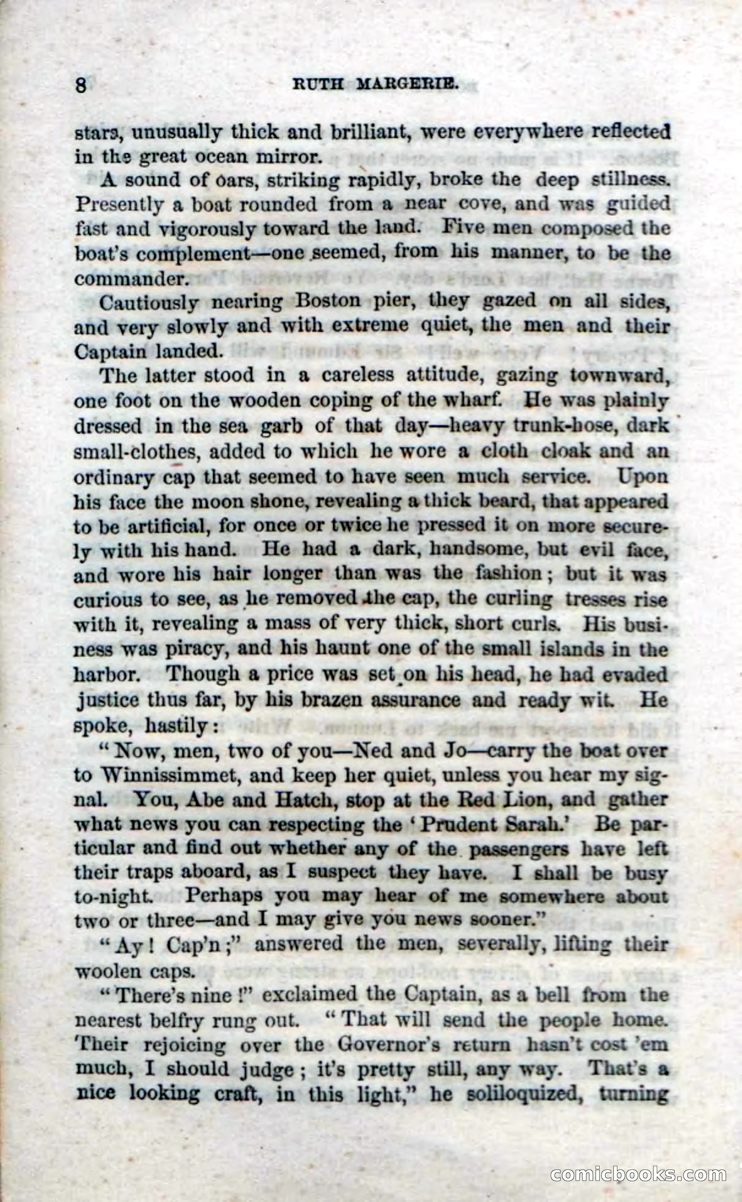 Beadle's Dime Novels, No. 34: Ruth Margerie — page 10 of 113