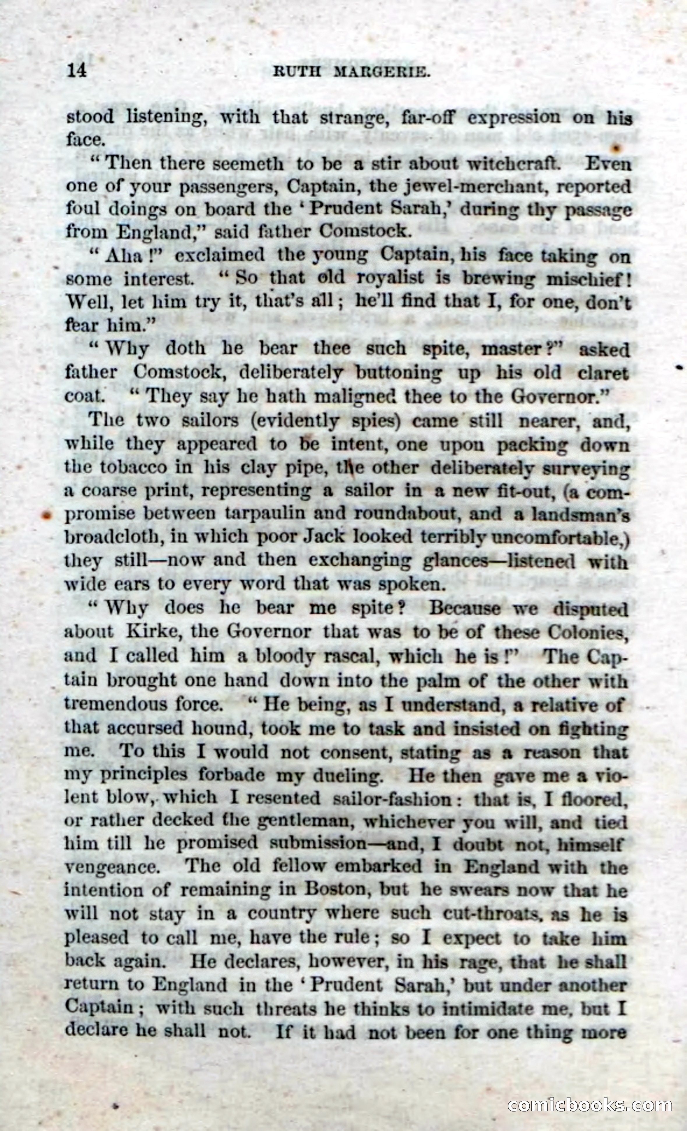 Beadle's Dime Novels, No. 34: Ruth Margerie — page 16 of 113