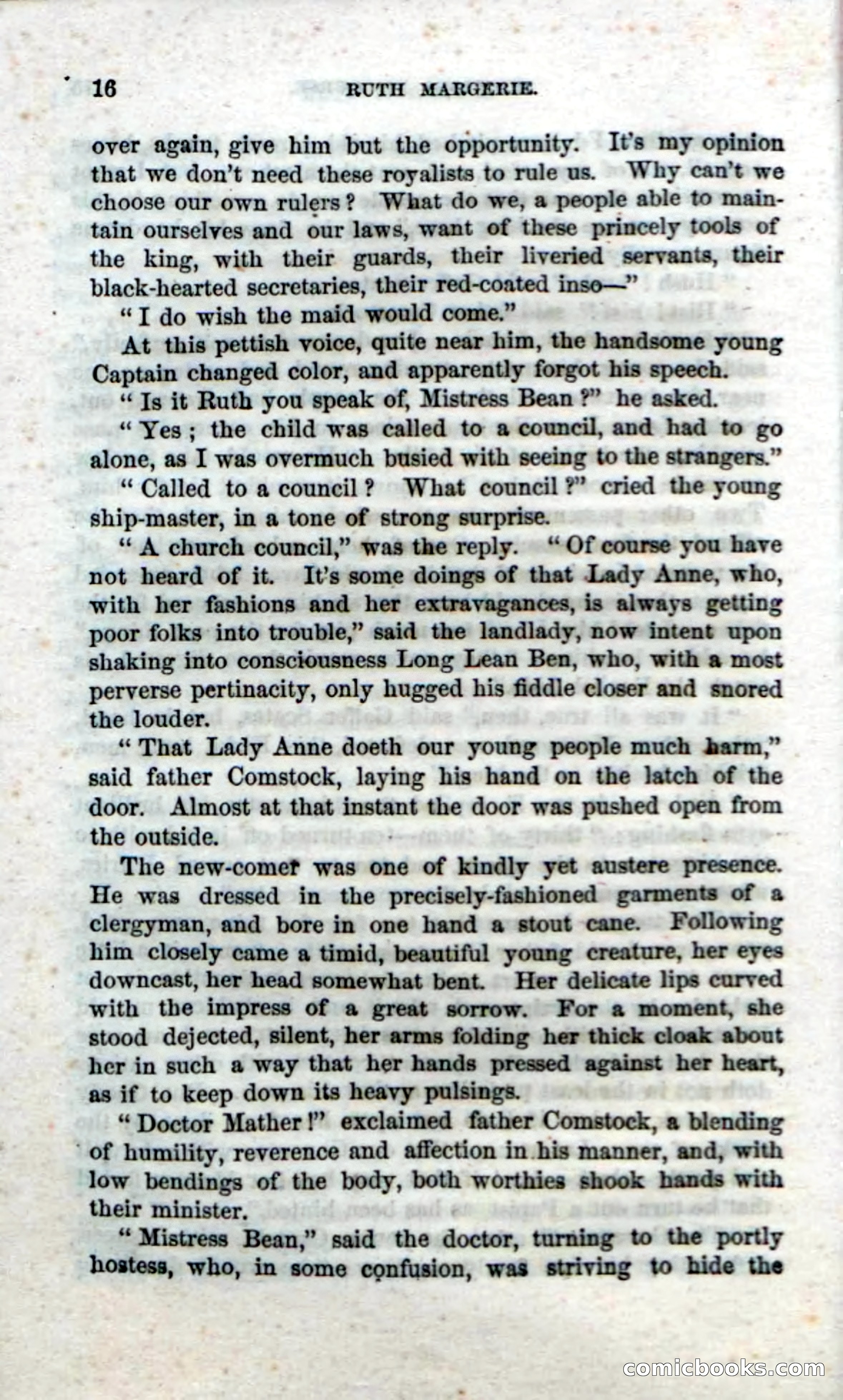 Beadle's Dime Novels, No. 34: Ruth Margerie — page 18 of 113