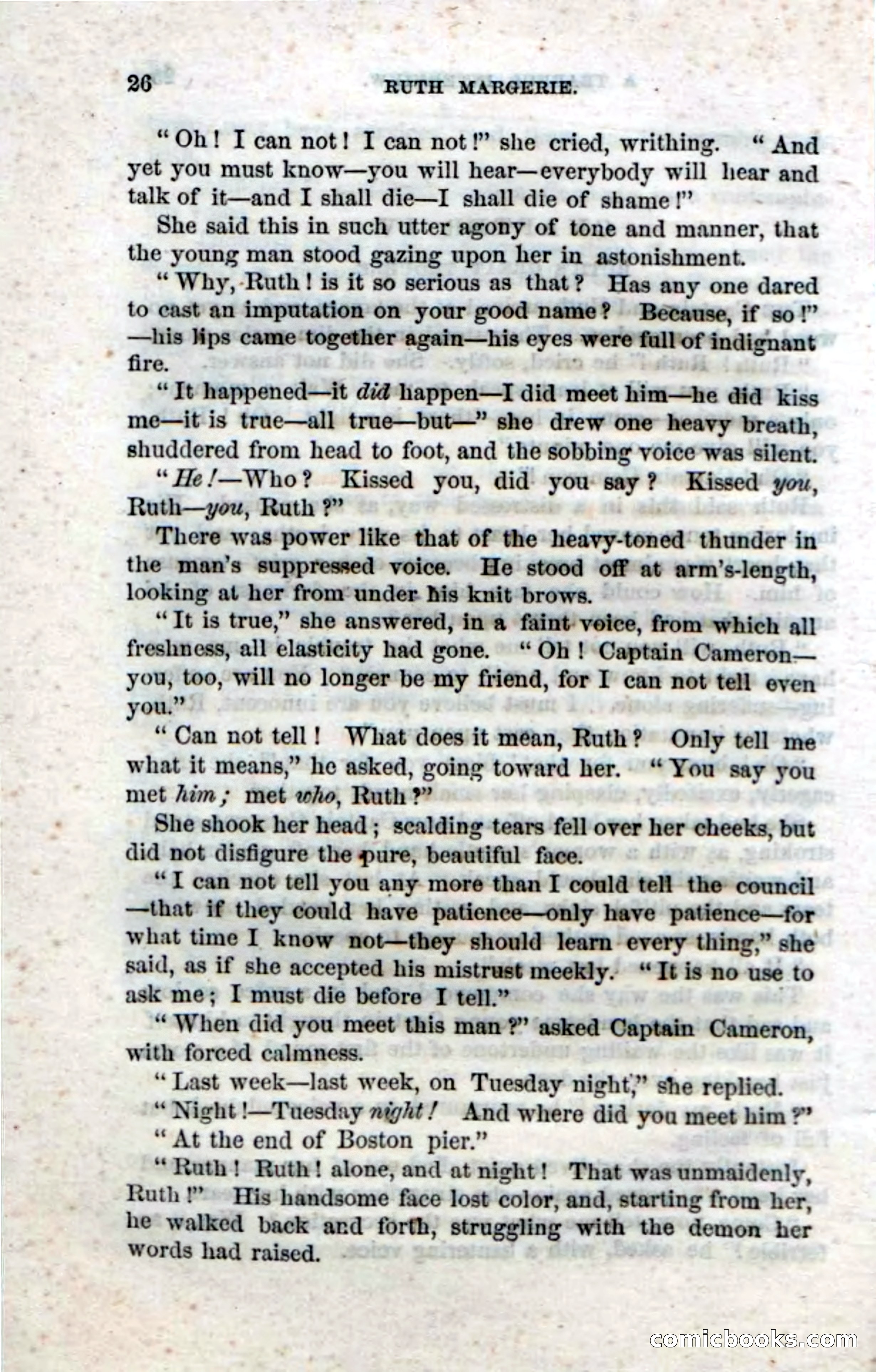 Beadle's Dime Novels, No. 34: Ruth Margerie — page 28 of 113