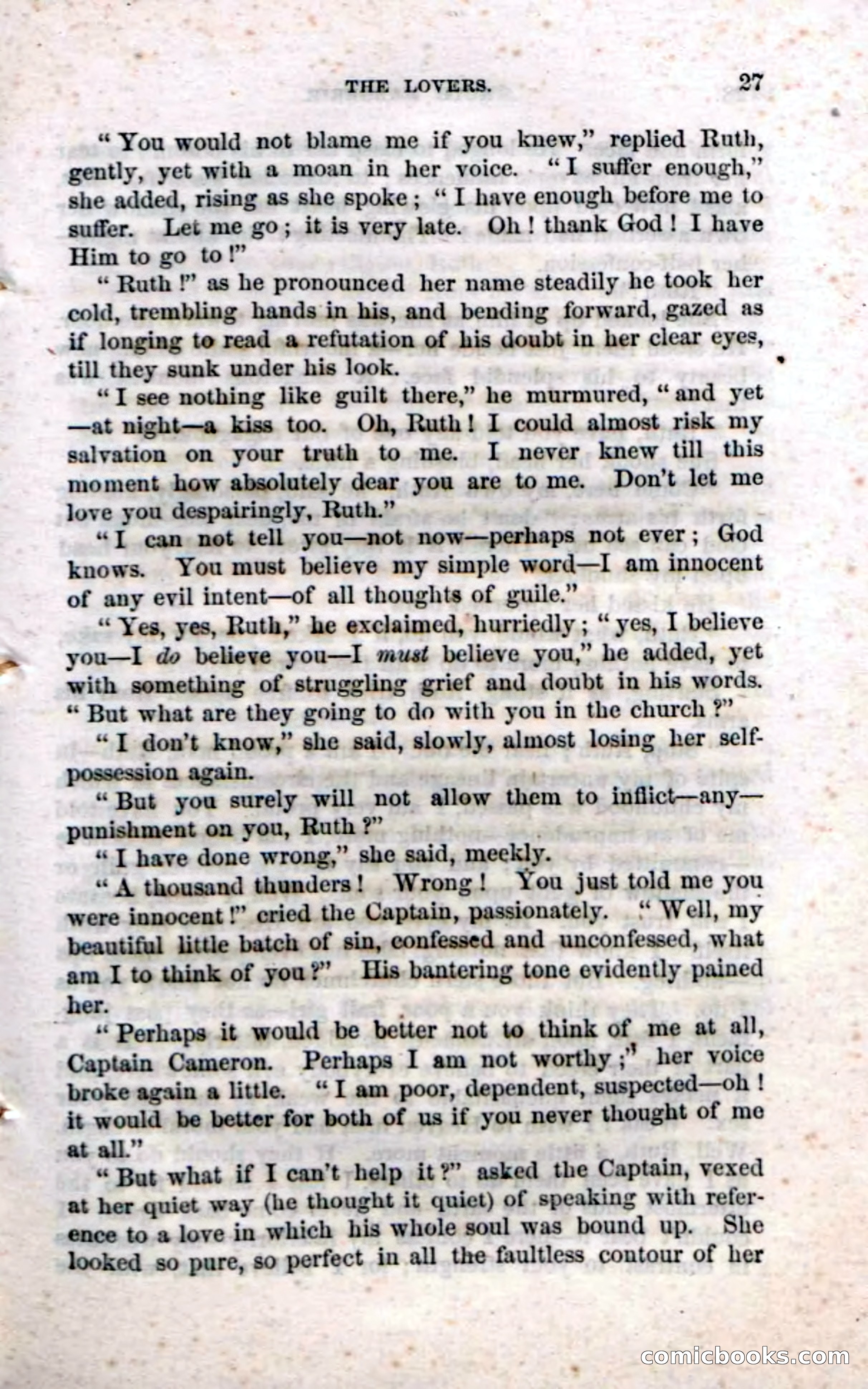 Beadle's Dime Novels, No. 34: Ruth Margerie — page 29 of 113