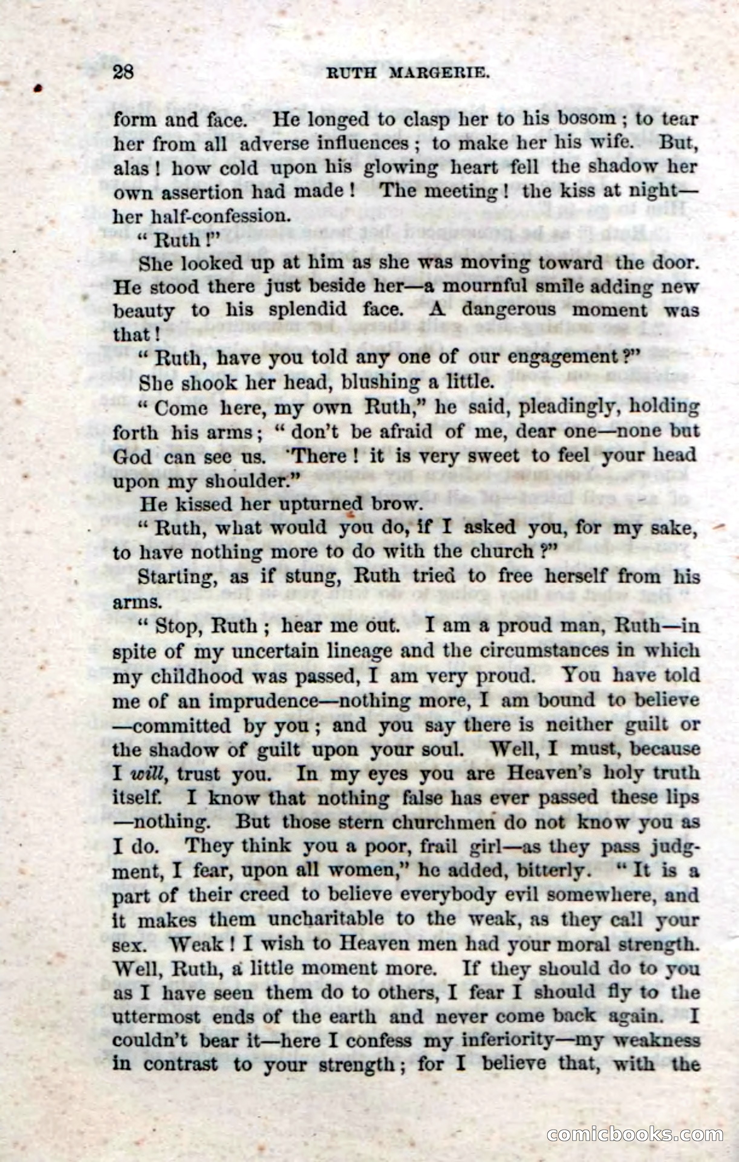 Beadle's Dime Novels, No. 34: Ruth Margerie — page 30 of 113