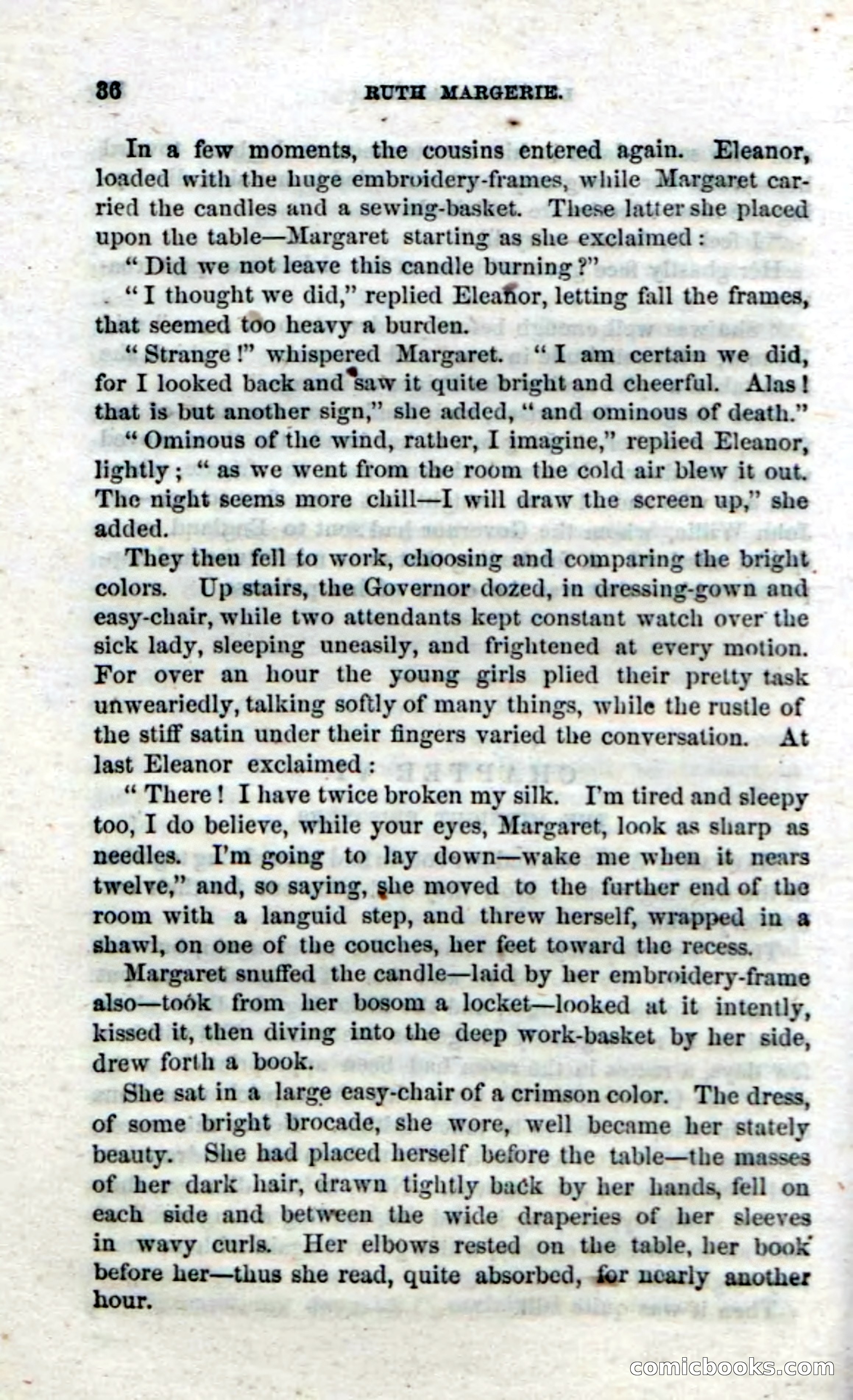 Beadle's Dime Novels, No. 34: Ruth Margerie — page 38 of 113