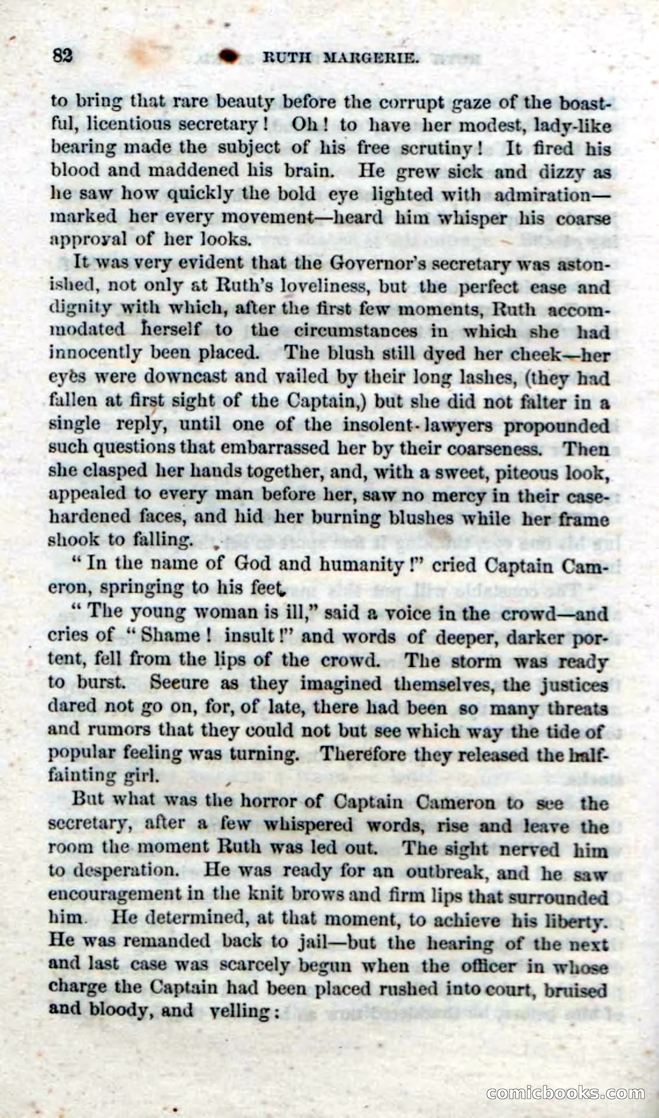 Beadle's Dime Novels, No. 34: Ruth Margerie — page 84 of 113