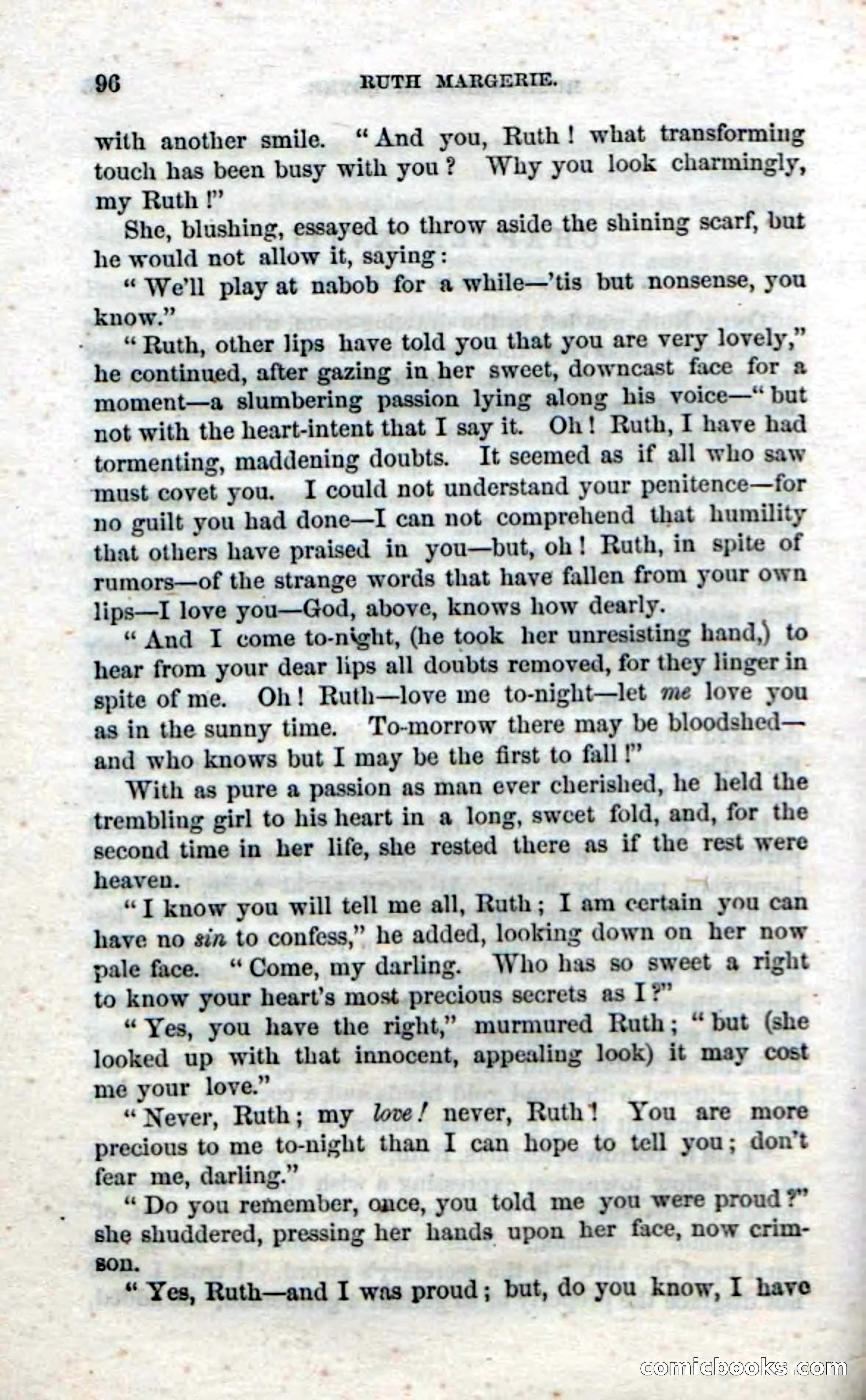 Beadle's Dime Novels, No. 34: Ruth Margerie — page 98 of 113