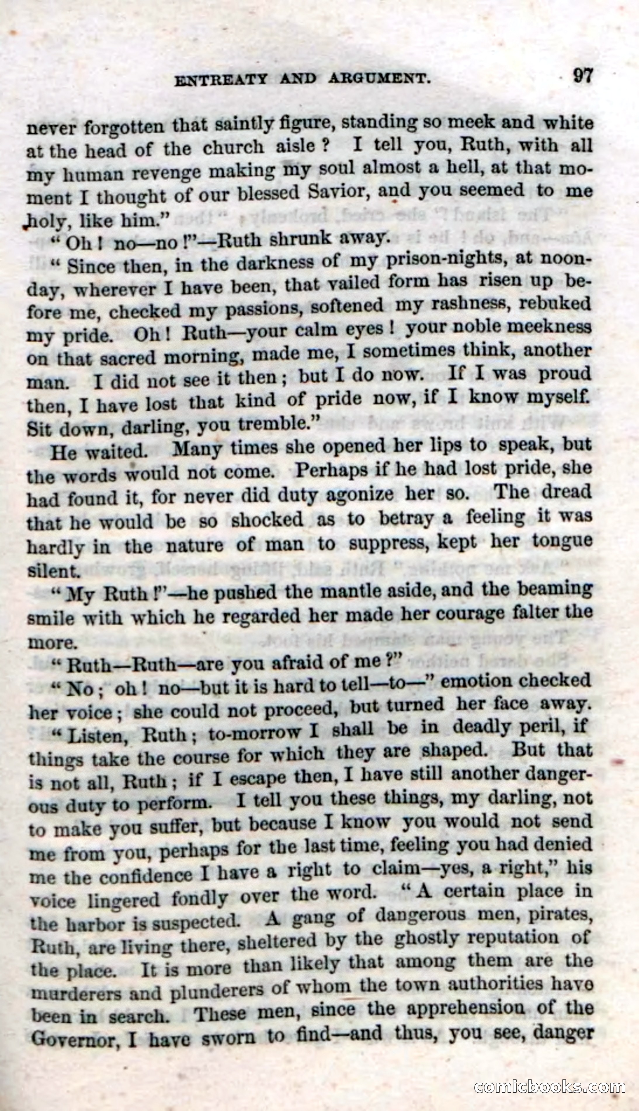 Beadle's Dime Novels, No. 34: Ruth Margerie — page 99 of 113