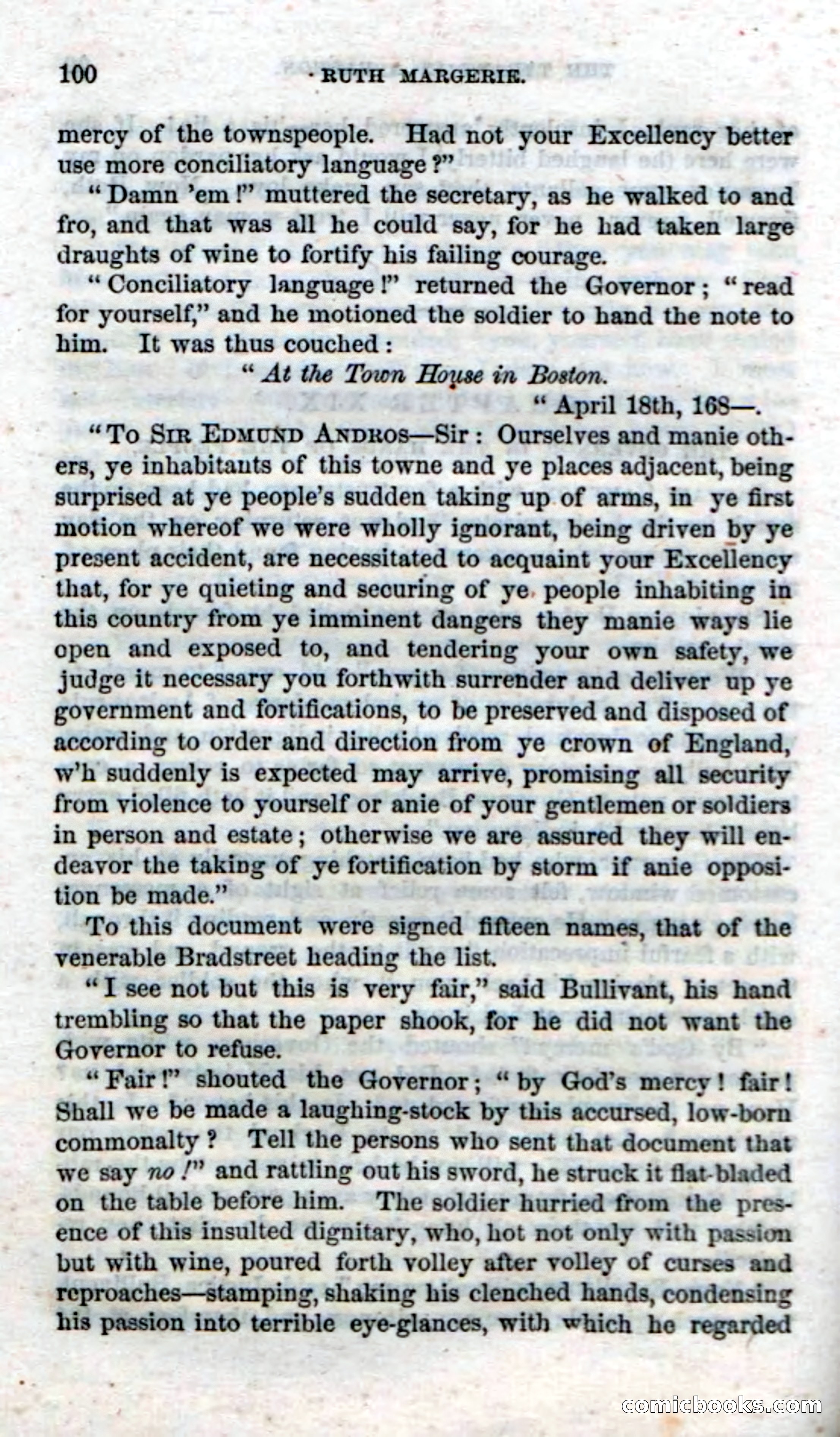 Beadle's Dime Novels, No. 34: Ruth Margerie — page 102 of 113