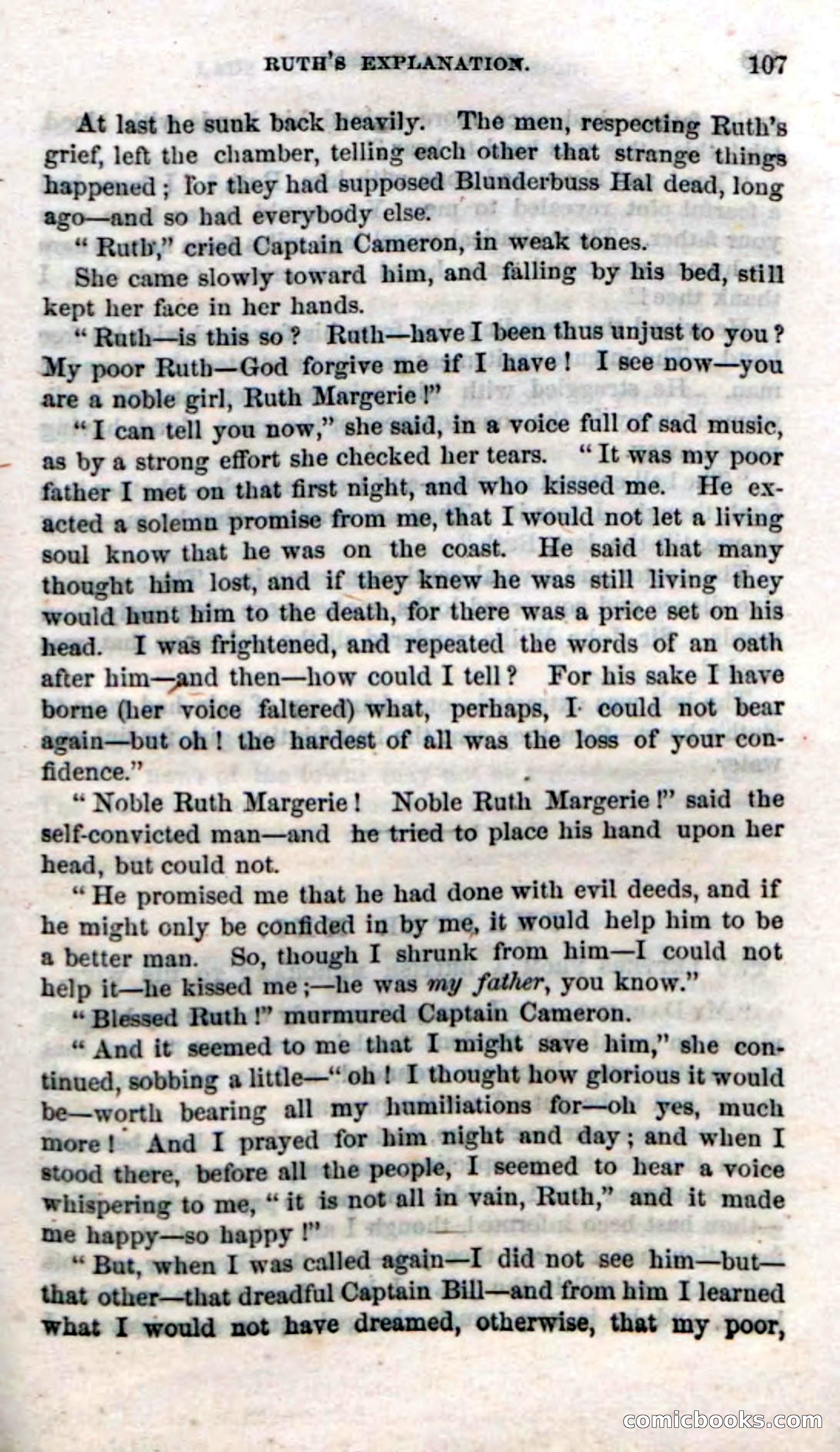 Beadle's Dime Novels, No. 34: Ruth Margerie — page 109 of 113