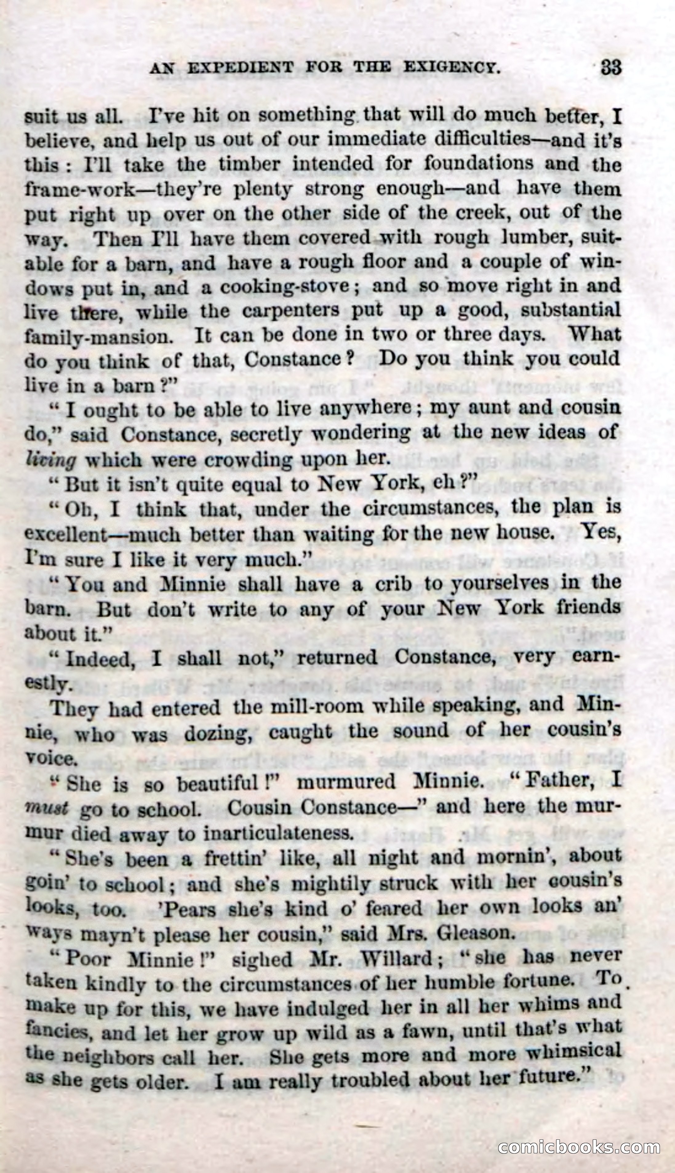 Beadle's Dime Novels No. 35: East and West — page 33 of 114