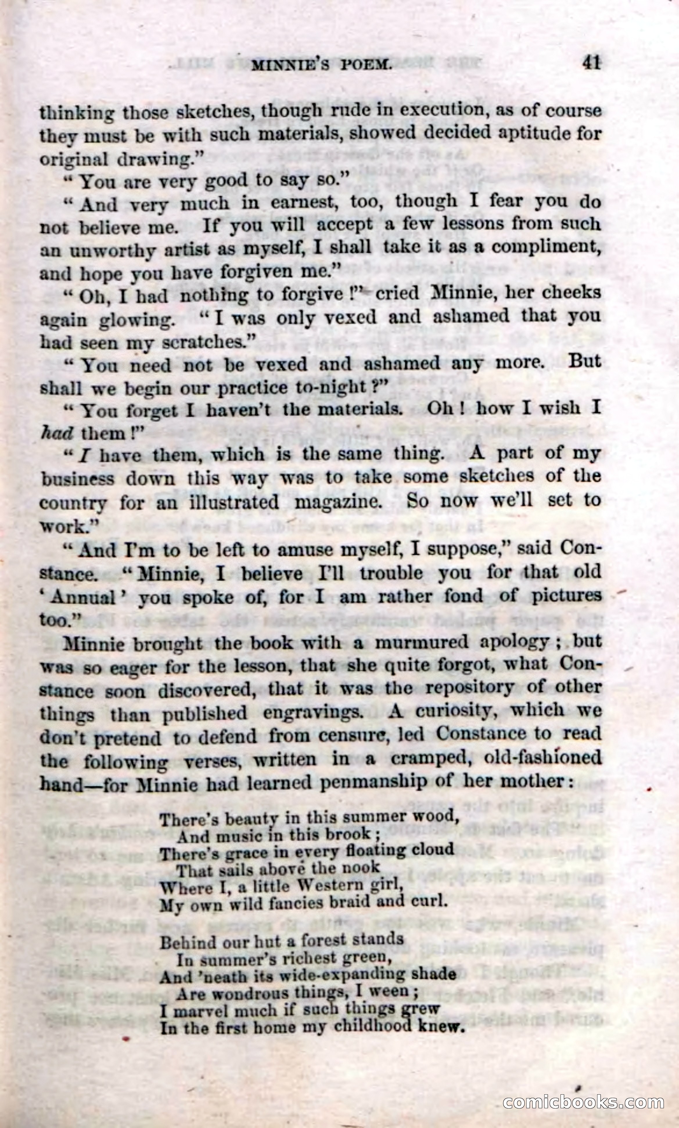 Beadle's Dime Novels No. 35: East and West — page 41 of 114