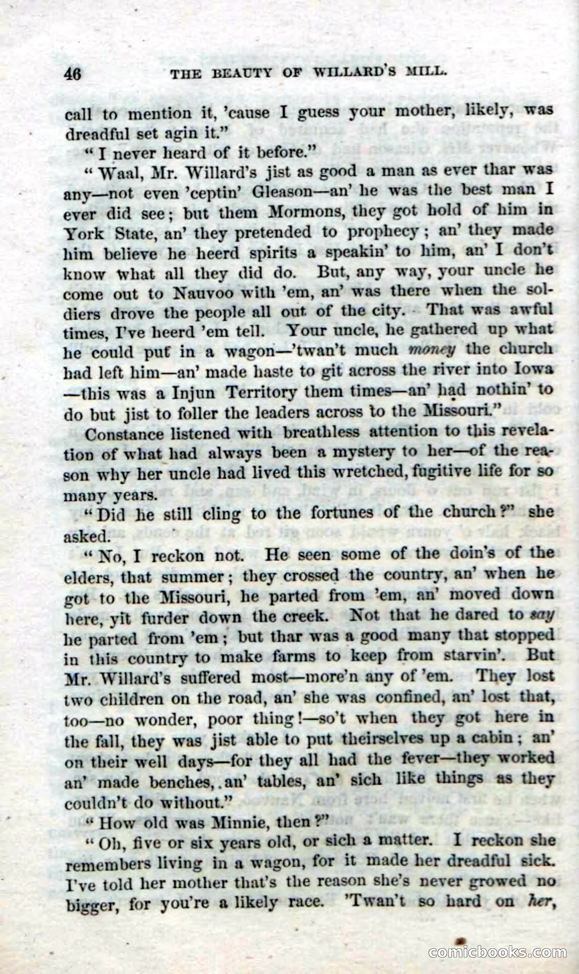 Beadle's Dime Novels No. 35: East and West — page 46 of 114