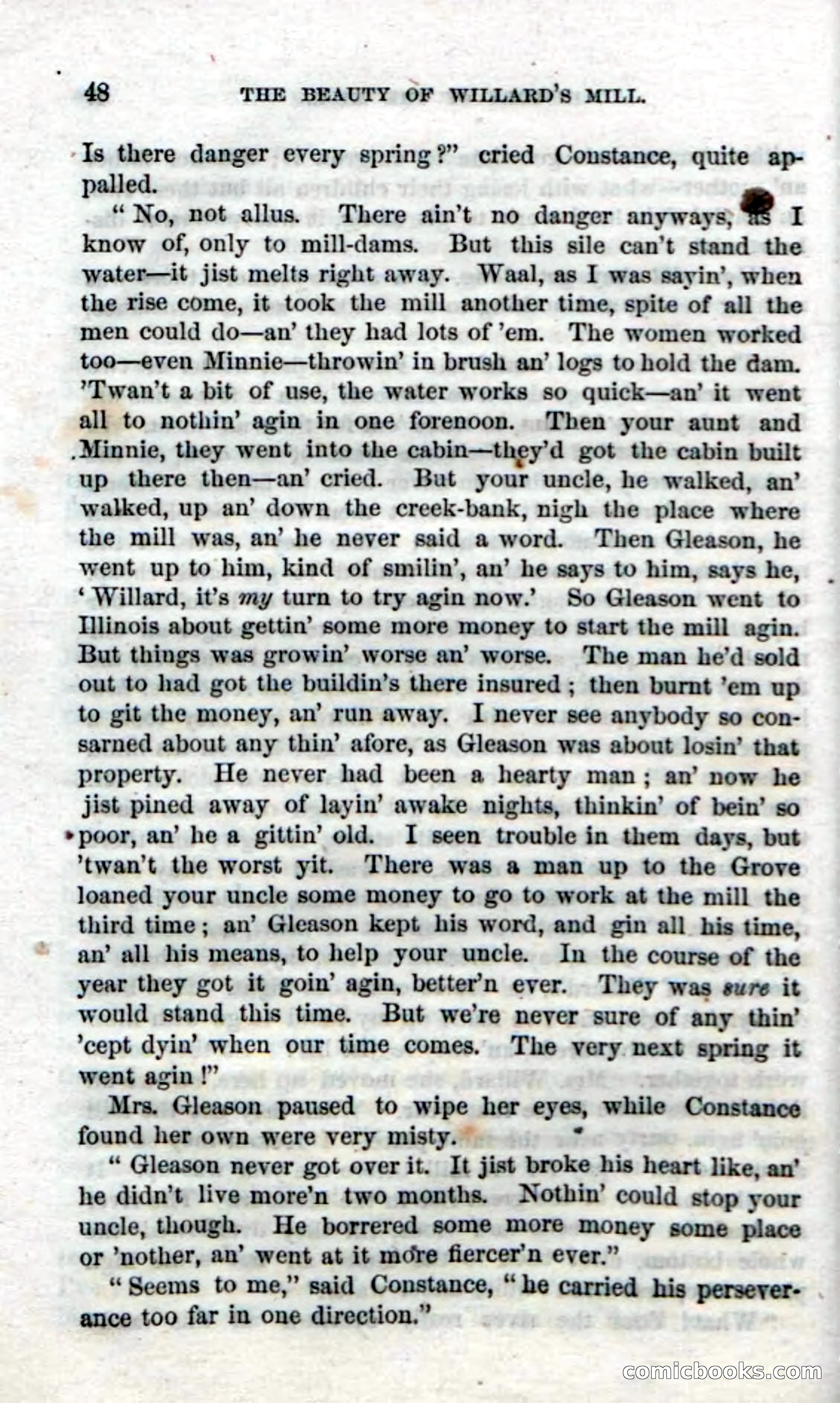 Beadle's Dime Novels No. 35: East and West — page 48 of 114