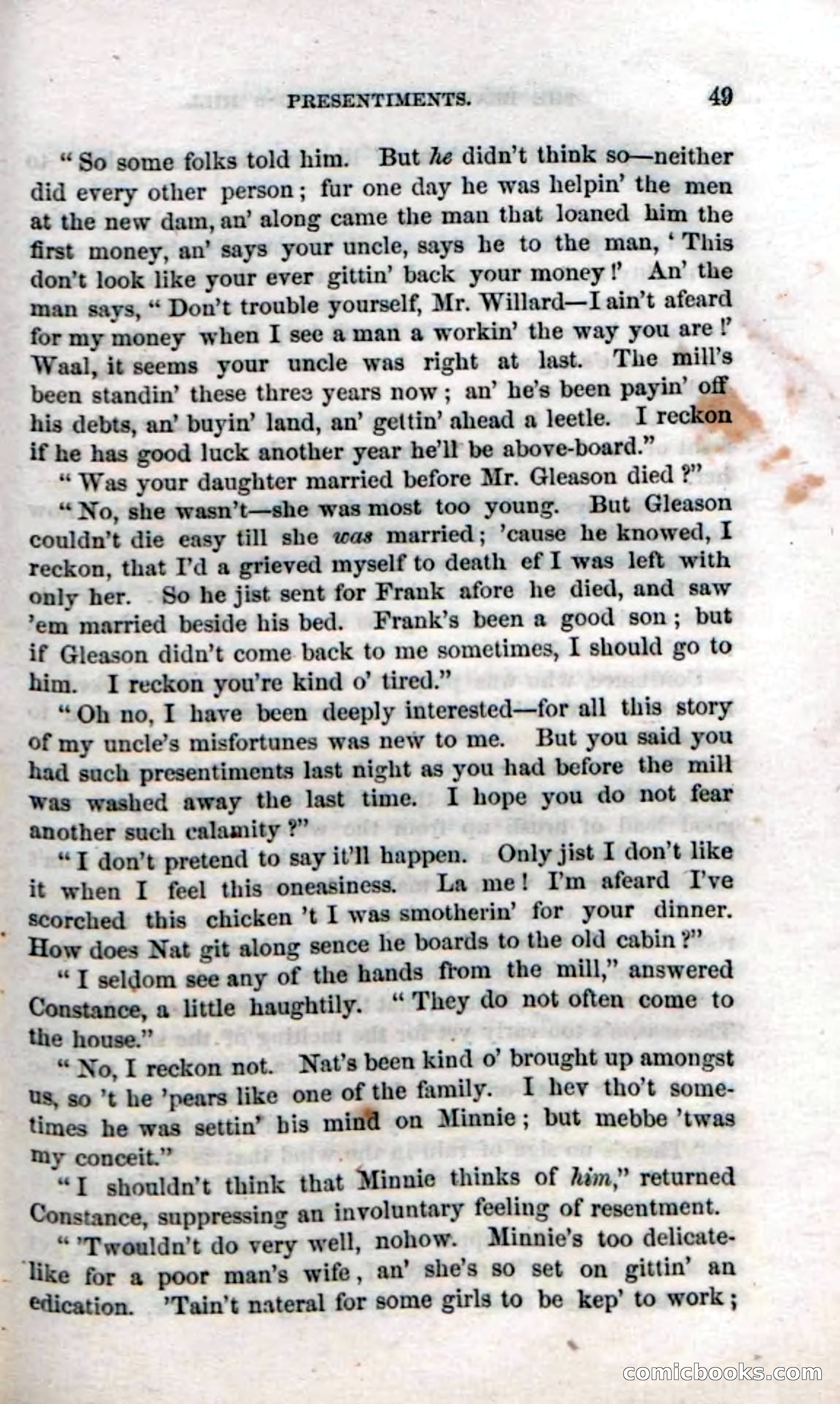 Beadle's Dime Novels No. 35: East and West — page 49 of 114