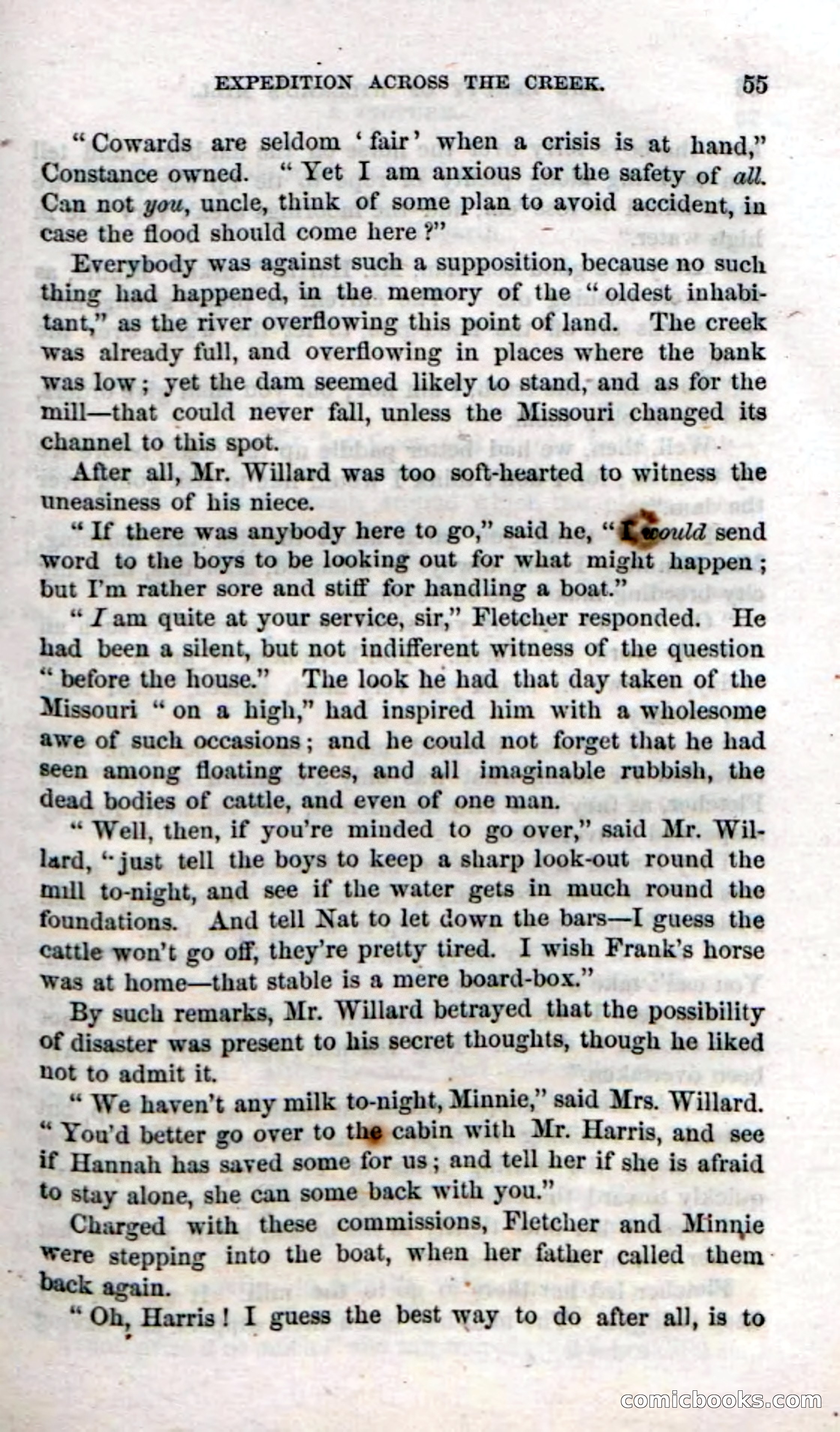 Beadle's Dime Novels No. 35: East and West — page 55 of 114