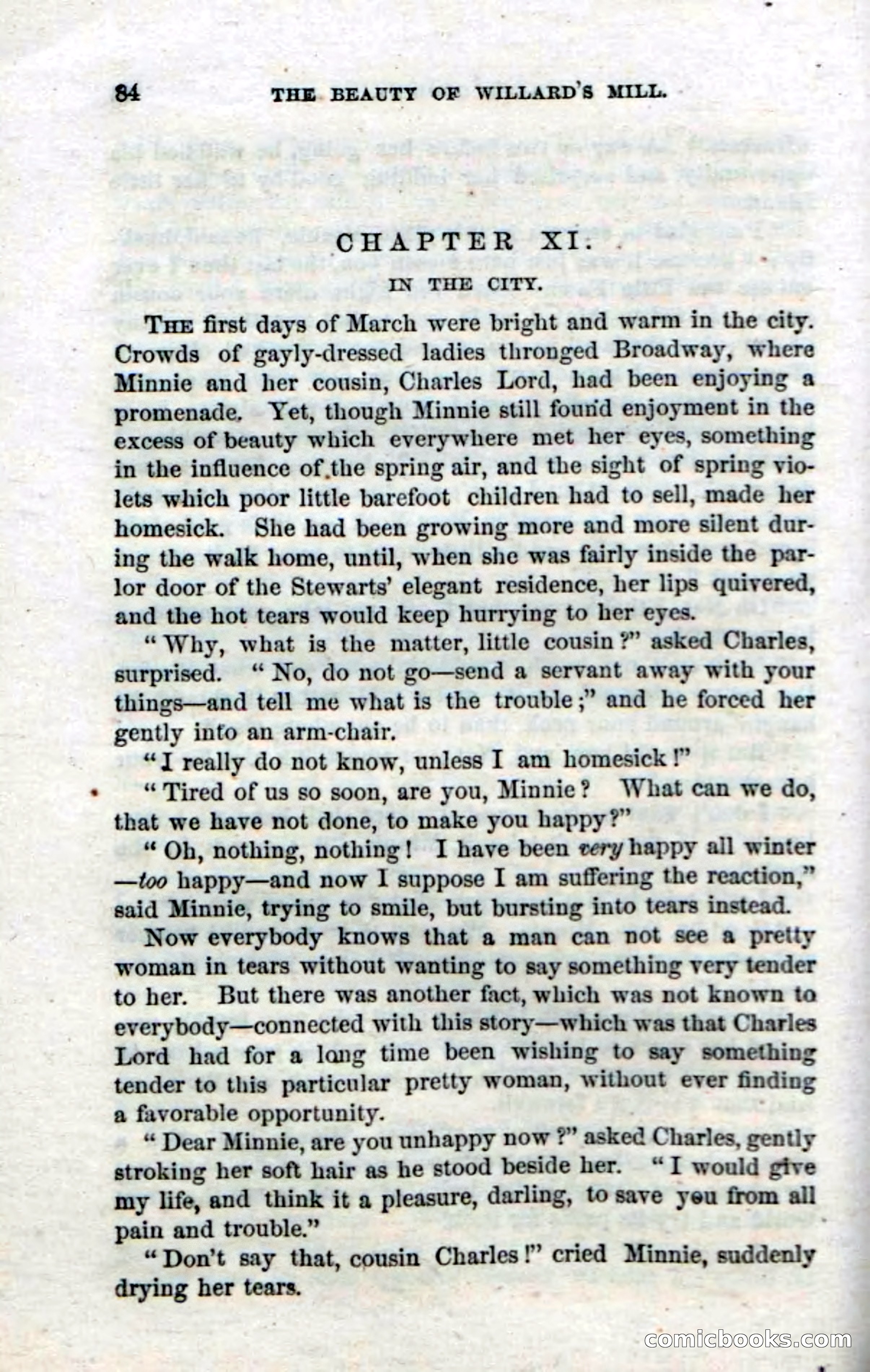 Beadle's Dime Novels No. 35: East and West — page 84 of 114