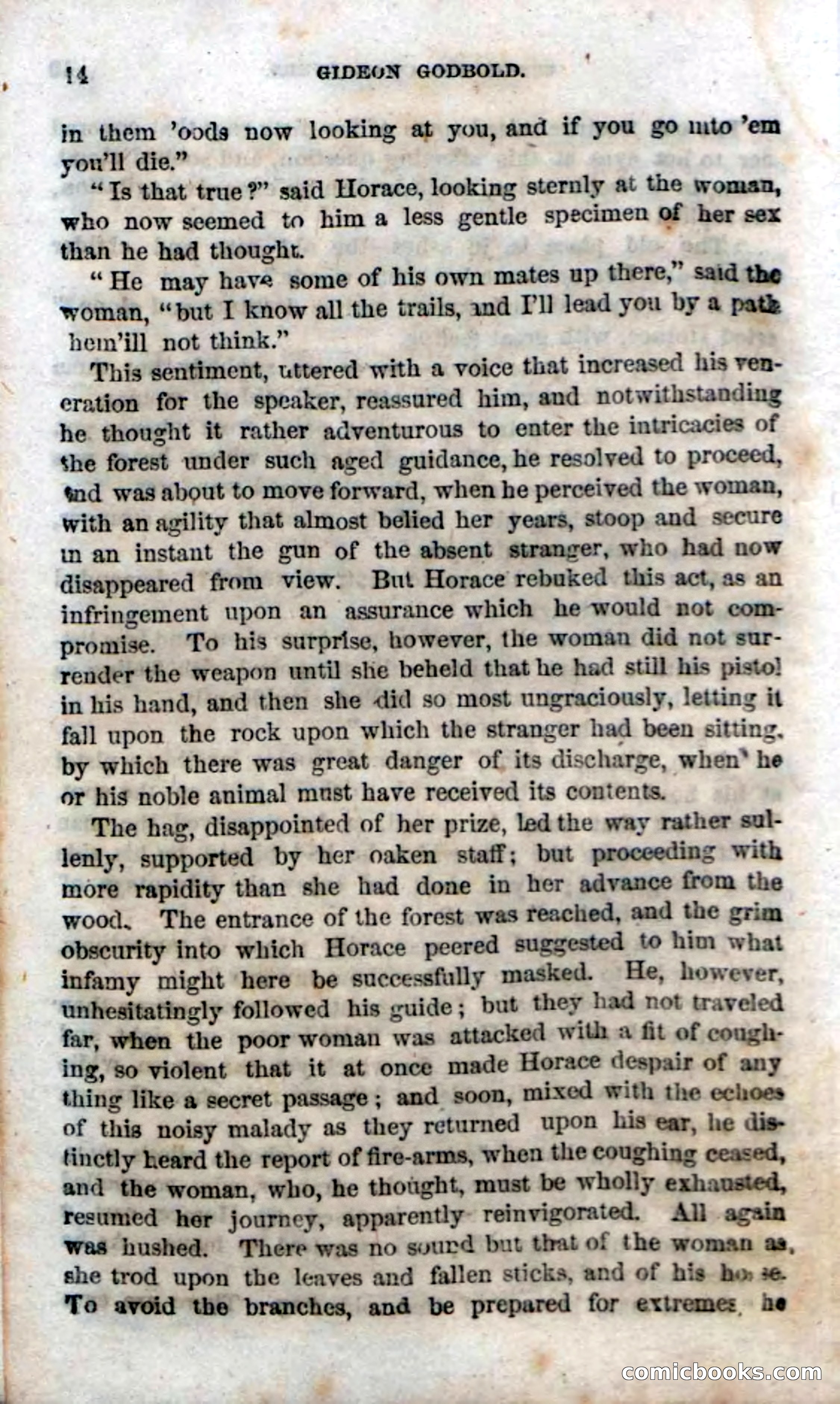 Beadle's Dime Novels No. 37: Godbold, the Spy — page 16 of 130