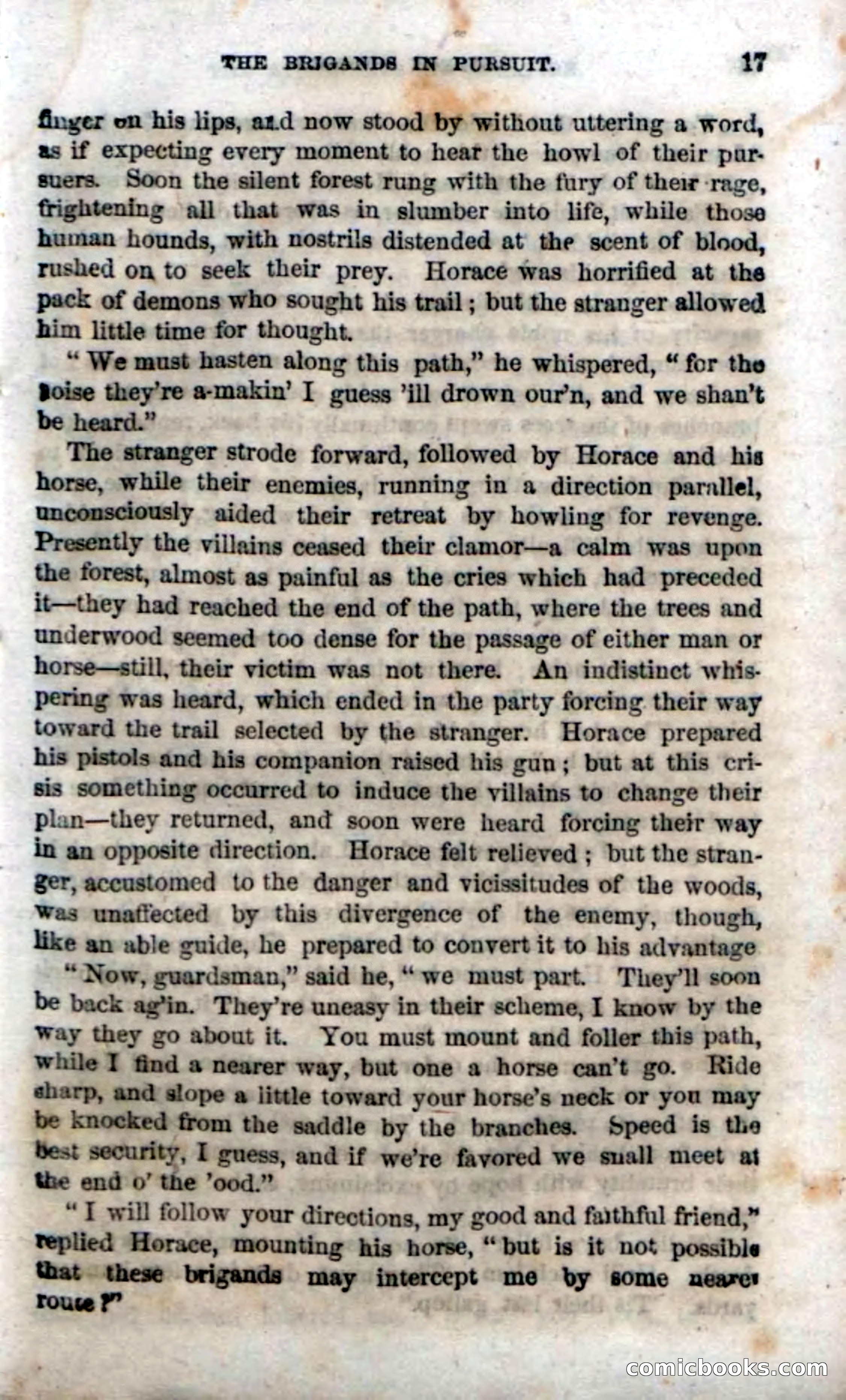 Beadle's Dime Novels No. 37: Godbold, the Spy — page 19 of 130
