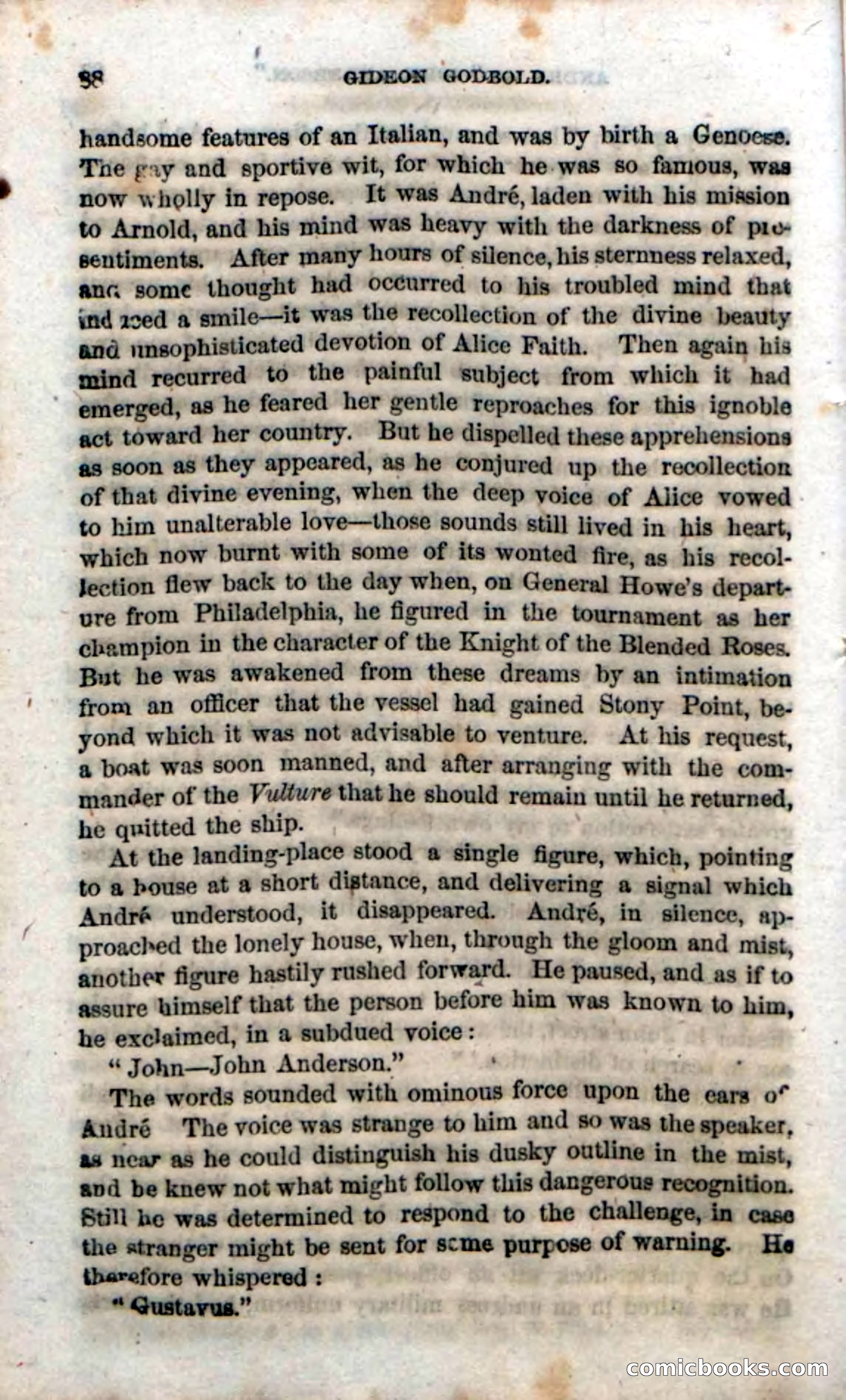 Beadle's Dime Novels No. 37: Godbold, the Spy — page 90 of 130